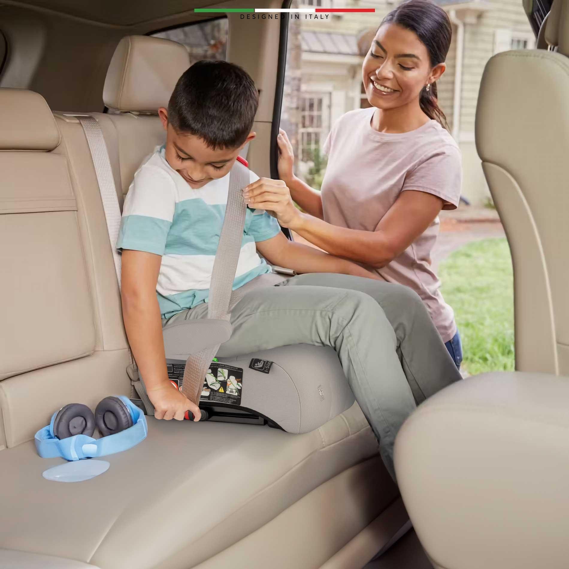 Elele RobustoFix I-Size Yükseltici Oto Koltuğu İsoFix 125-150 CM 15-36 KG Siyah