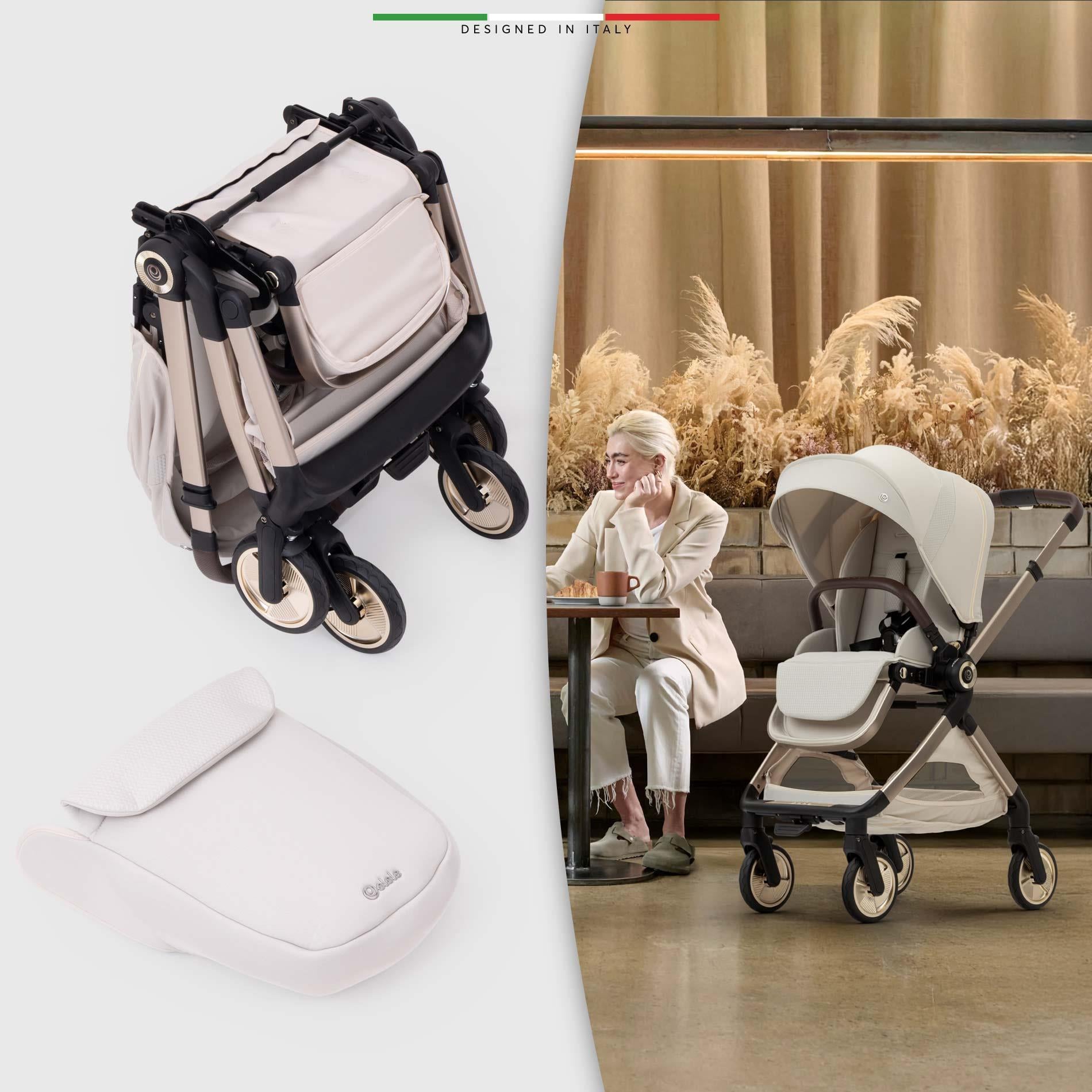 Elele Rotabile Premium Çift Yönlü Bebek Arabası Bej