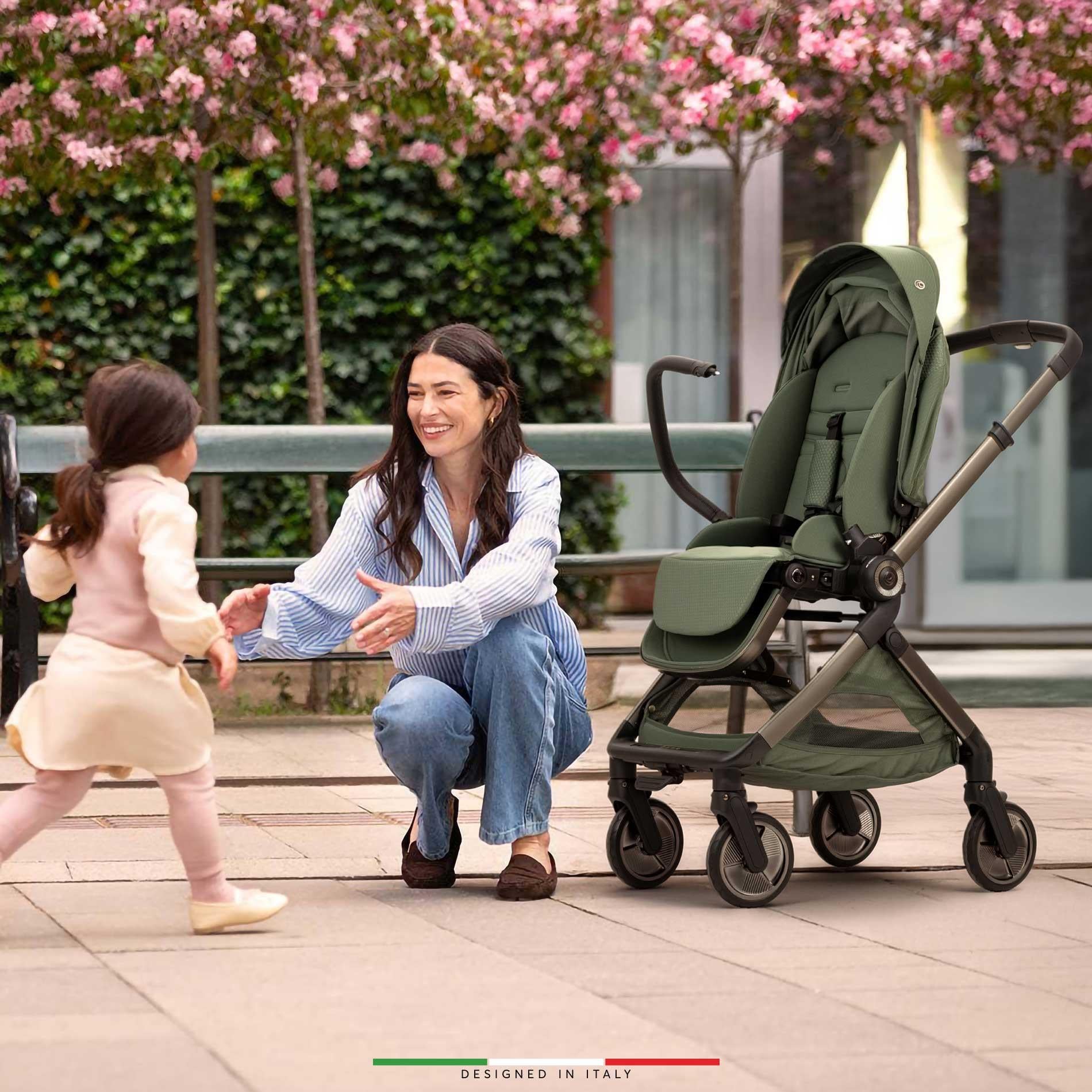 Elele Rotabile Premium Çift Yönlü Bebek Arabası Siyah
