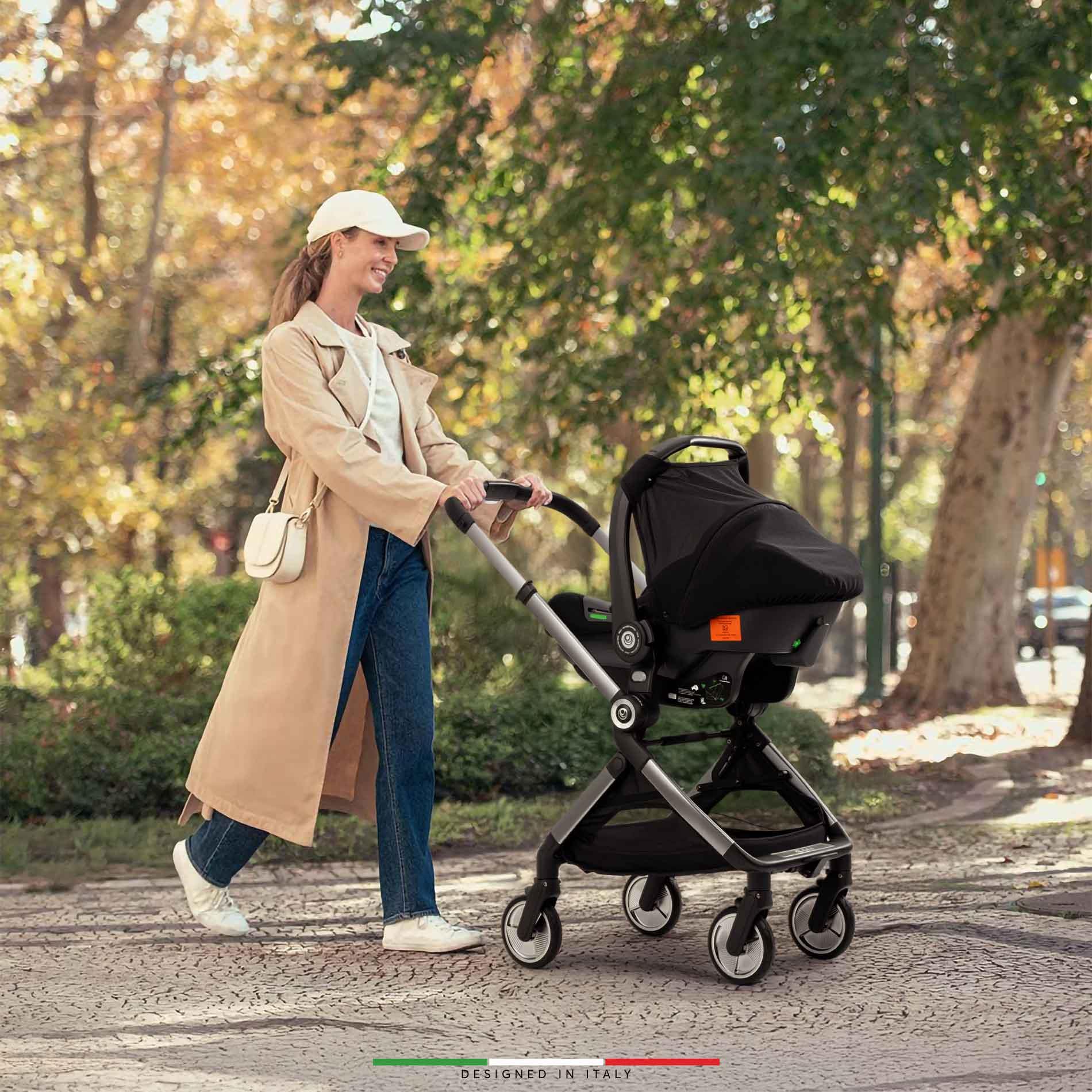 Elele Rotabile Premium Travel Sistem Bebek Arabası Gri
