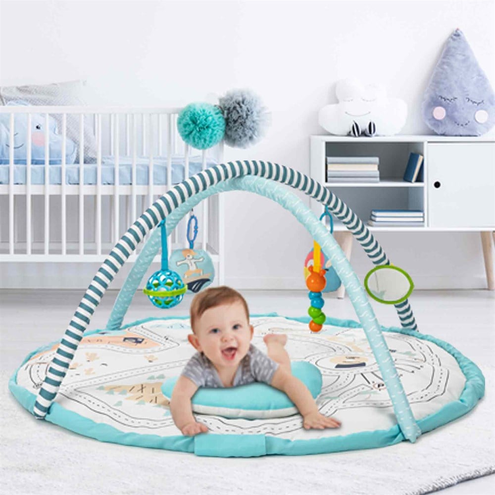 Elele Toys 3in1 Bebek Oyun Halısı ve Oyuncak Çantası Modo