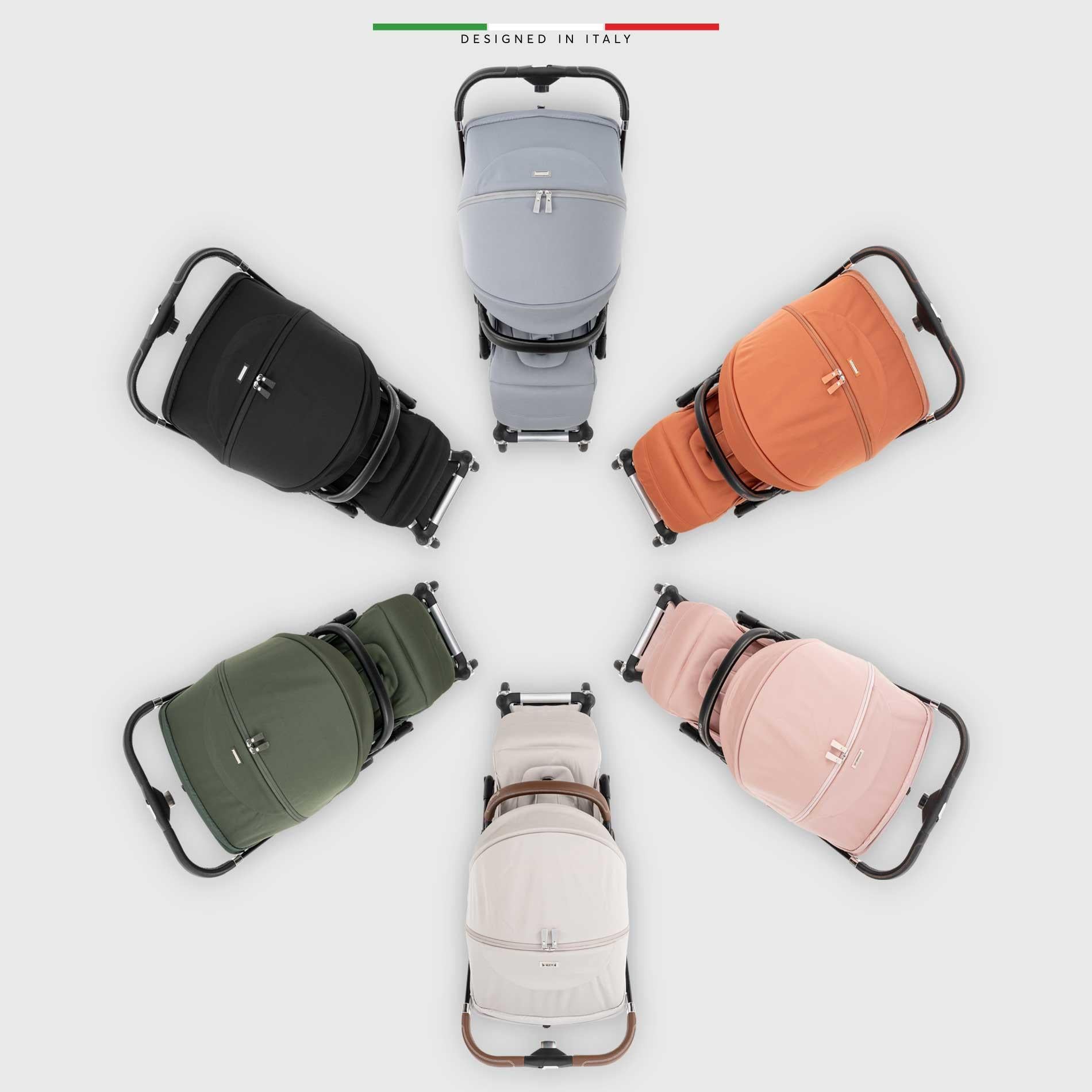 Elele Vita Premium Kabin Tipi Travel Sistem Bebek Arabası Silver Gri