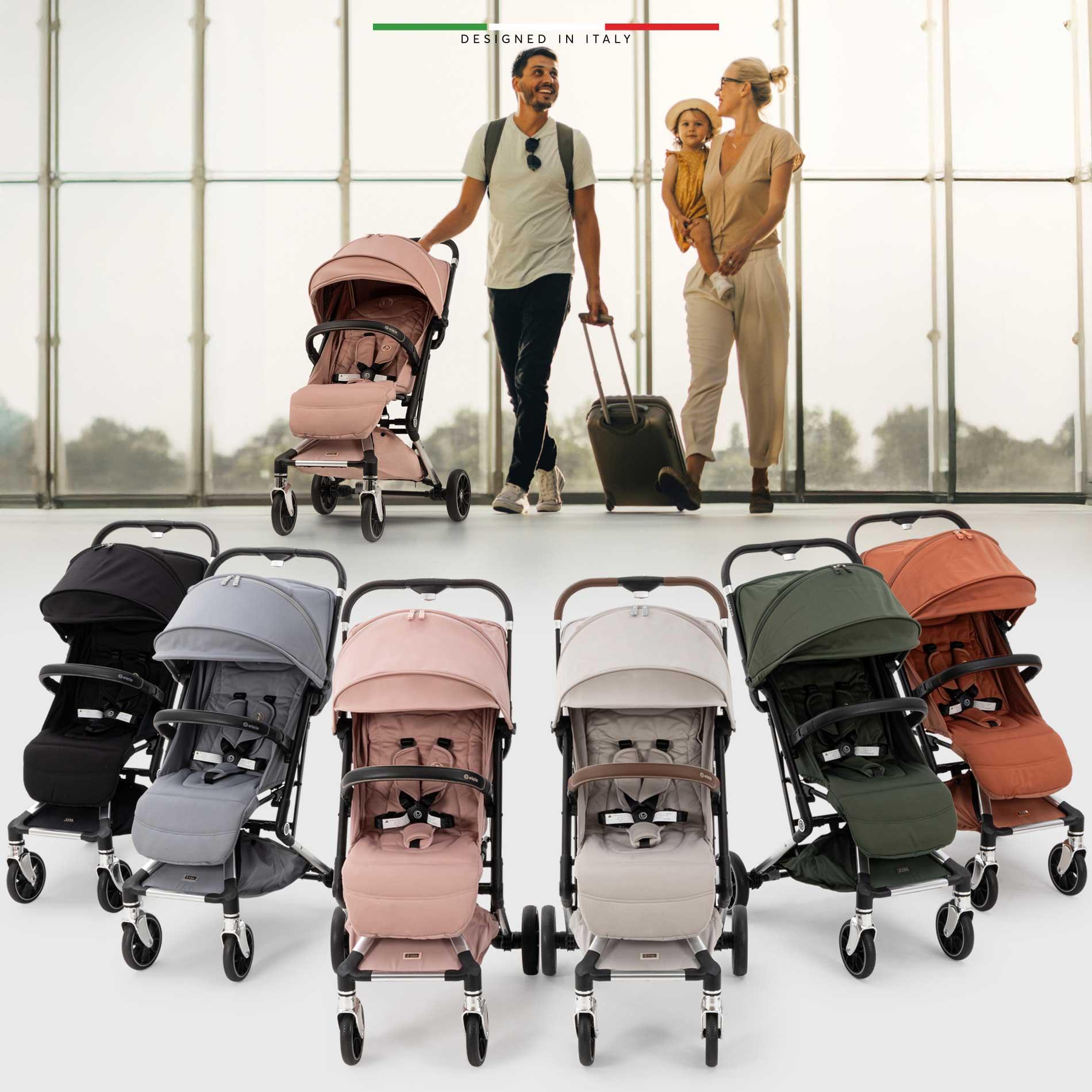 Elele Vita Premium Kabin Tipi Travel Sistem Bebek Arabası Silver Gri