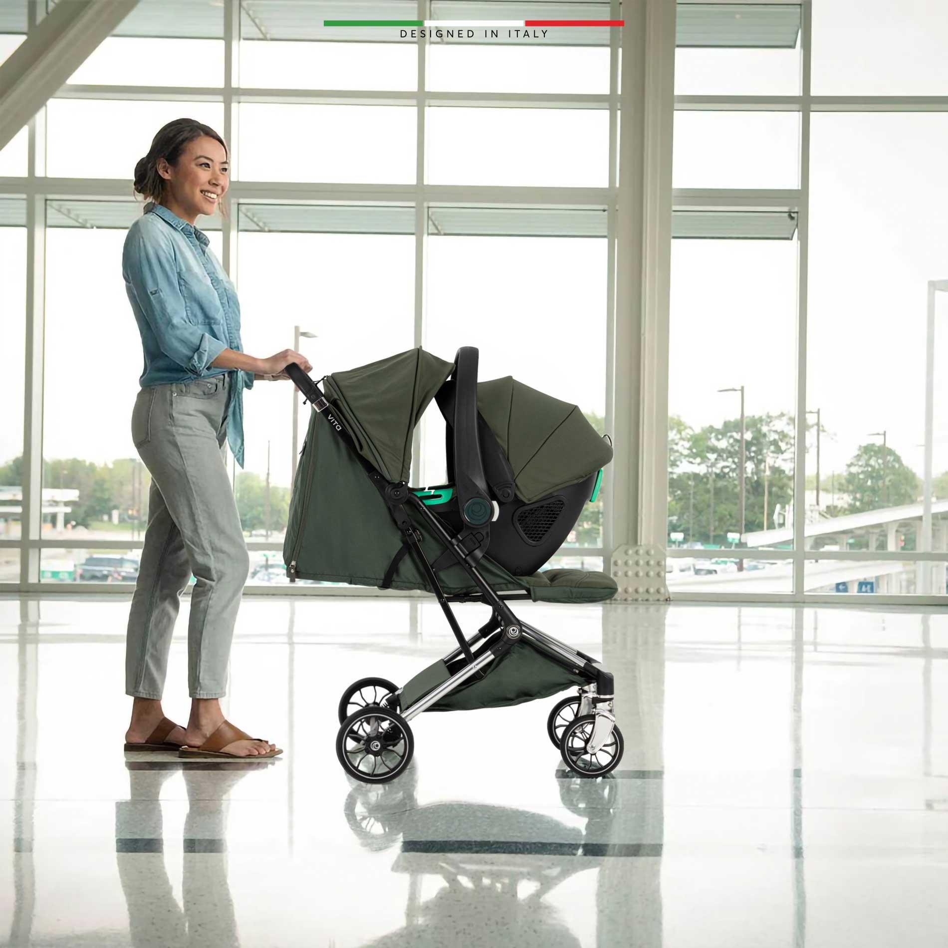 Elele Vita Premium Kabin Tipi Travel Sistem Bebek Arabası Silver Gri