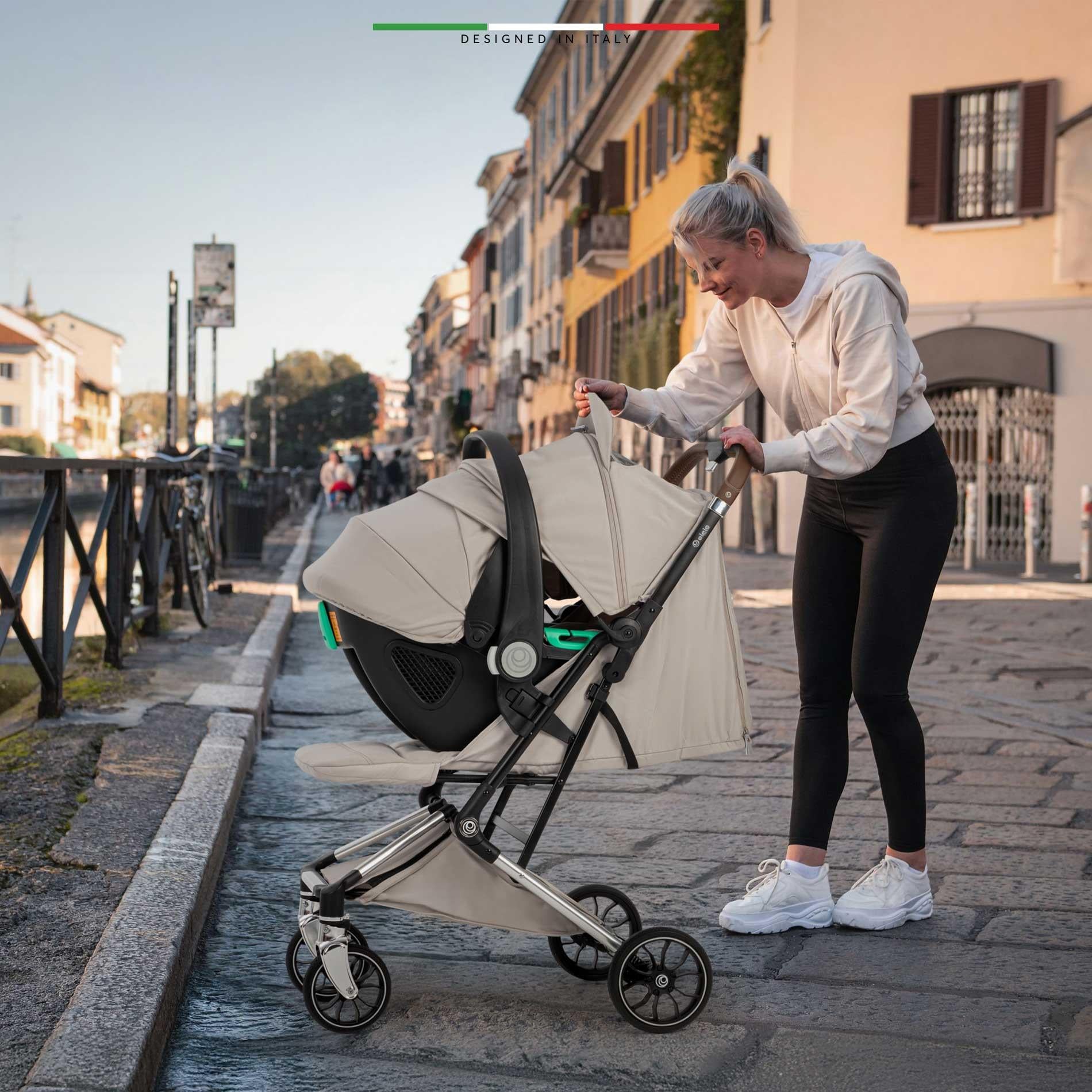 Elele Vita Premium Kabin Tipi Travel Sistem Bebek Arabası Silver Gri