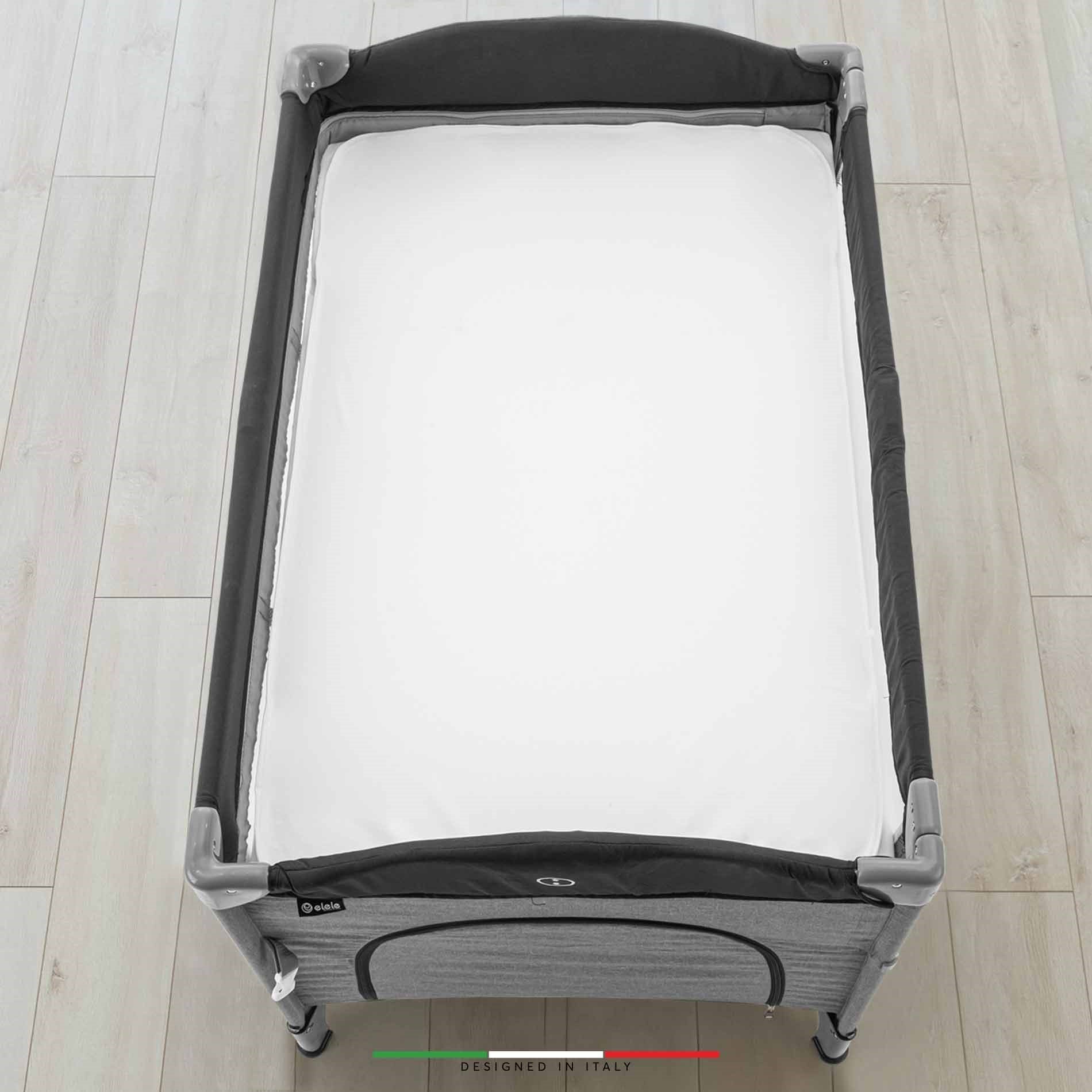 EleleLife 70*110 Sıvı Geçirmez Lastikli Bebek Yatak Koruyucu Alez