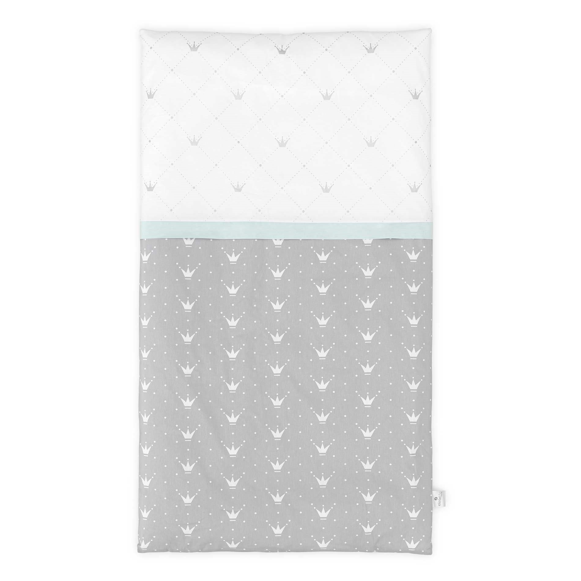 EleleLife Letto 6 Parça Park Yatak Bebek Uyku Seti Mint