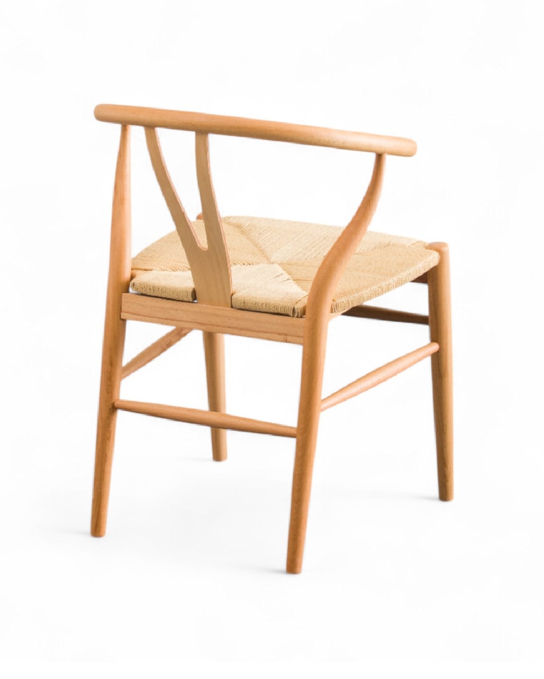 Kastra Wishbone İp Hasır Sandalye - Naturel 
