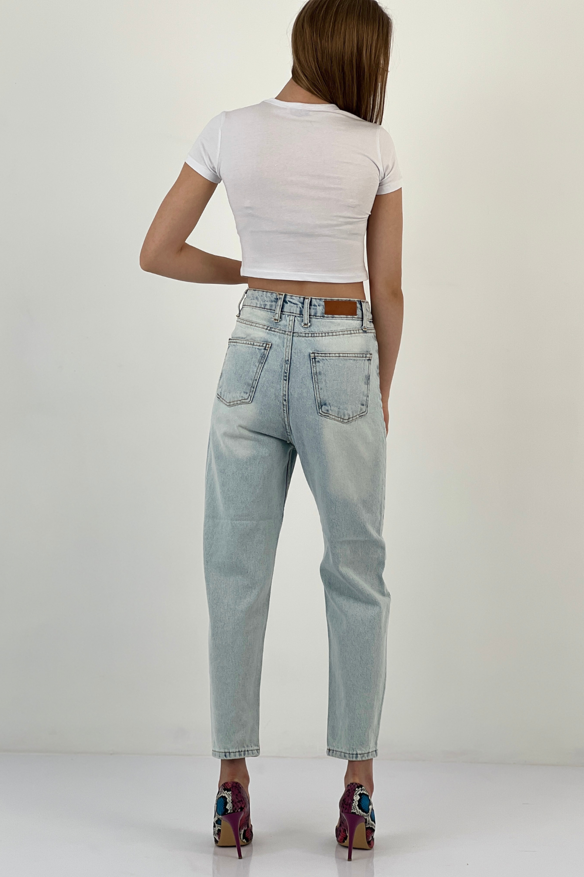 72738 DÜZ DENIM PANT BUZ-24Y0172738B A2