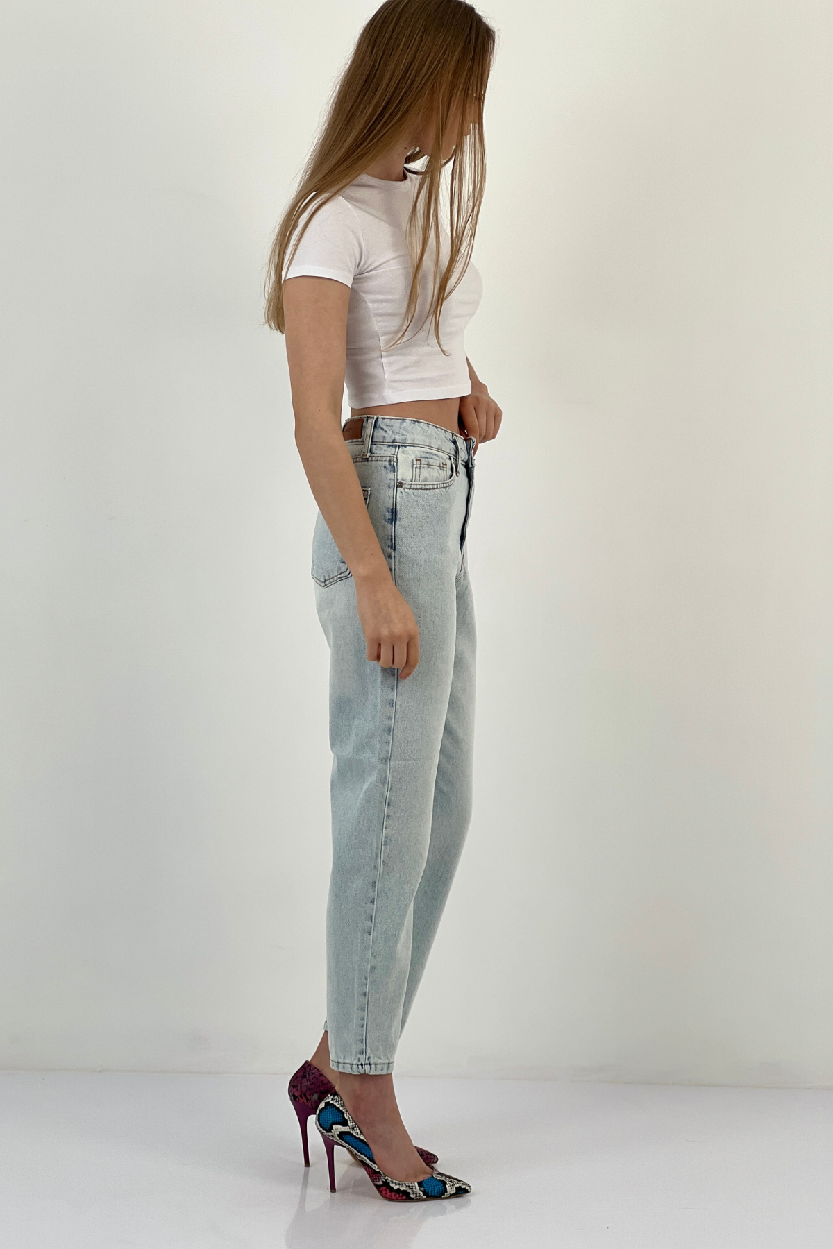 72738 DÜZ DENIM PANT BUZ-24Y0172738B A2