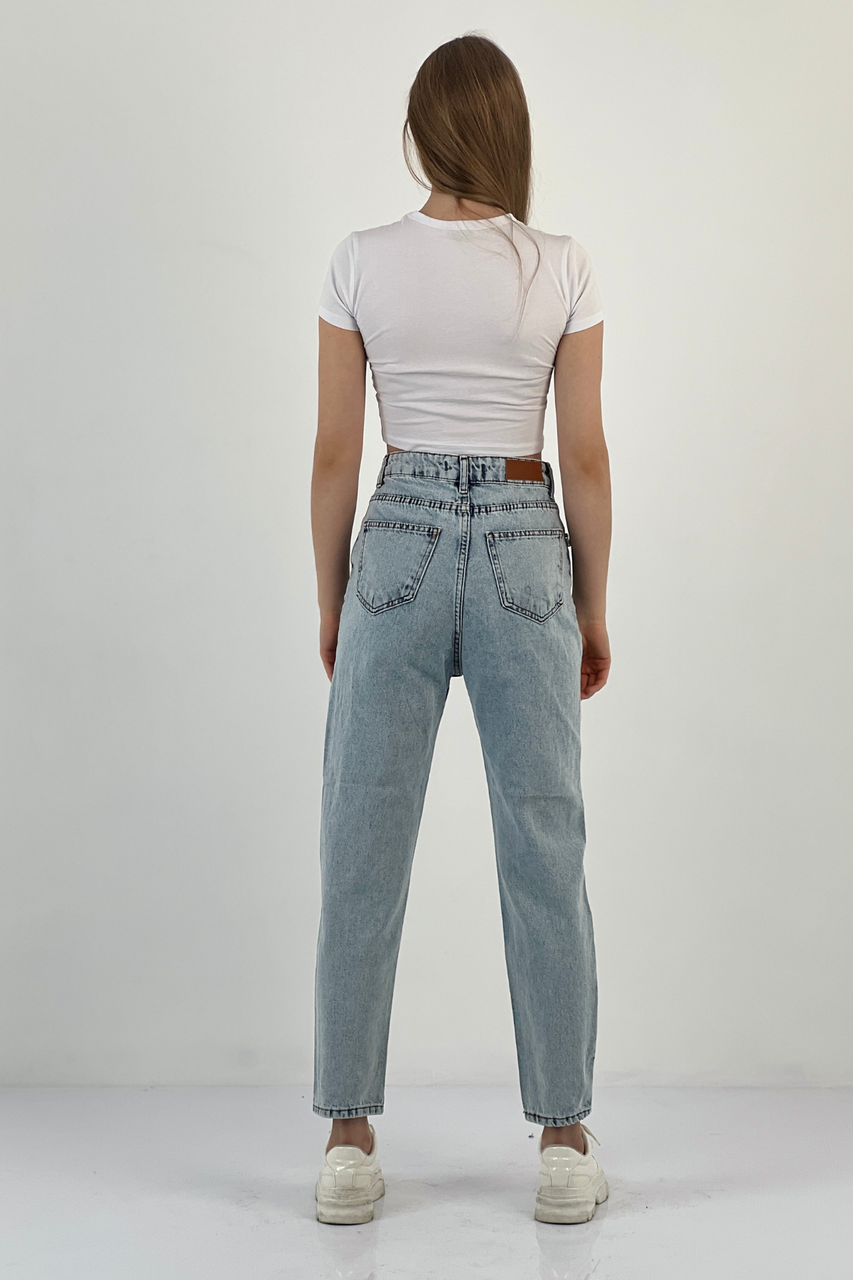 72791-5 LAZERLİ BUZ DENIM PANT DESEN 11-24Y0172791B5A2