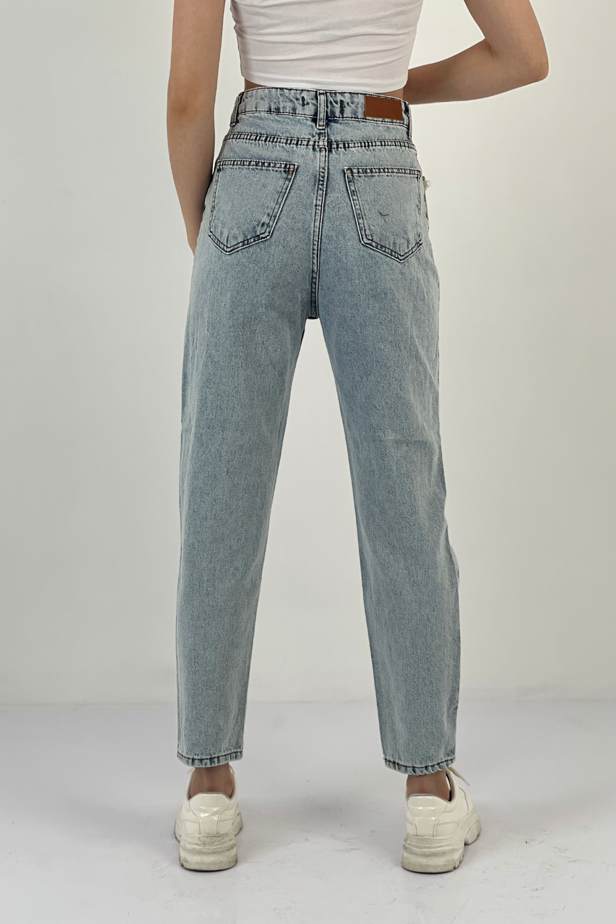 72791-5 LAZERLİ BUZ DENIM PANT DESEN 11-24Y0172791B5A2