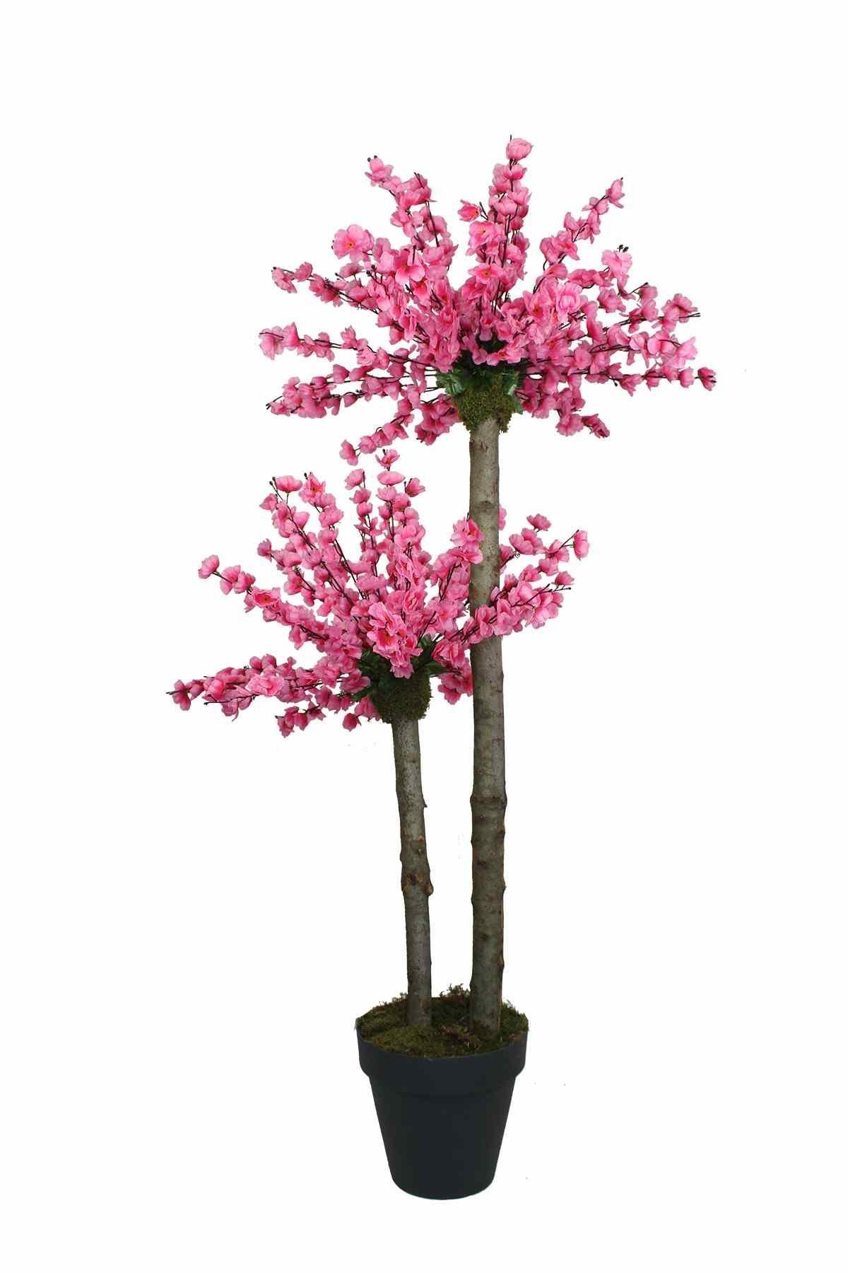 Yapay Bahar Dalı Ağacı Pembe 54 Dal 160 Cm