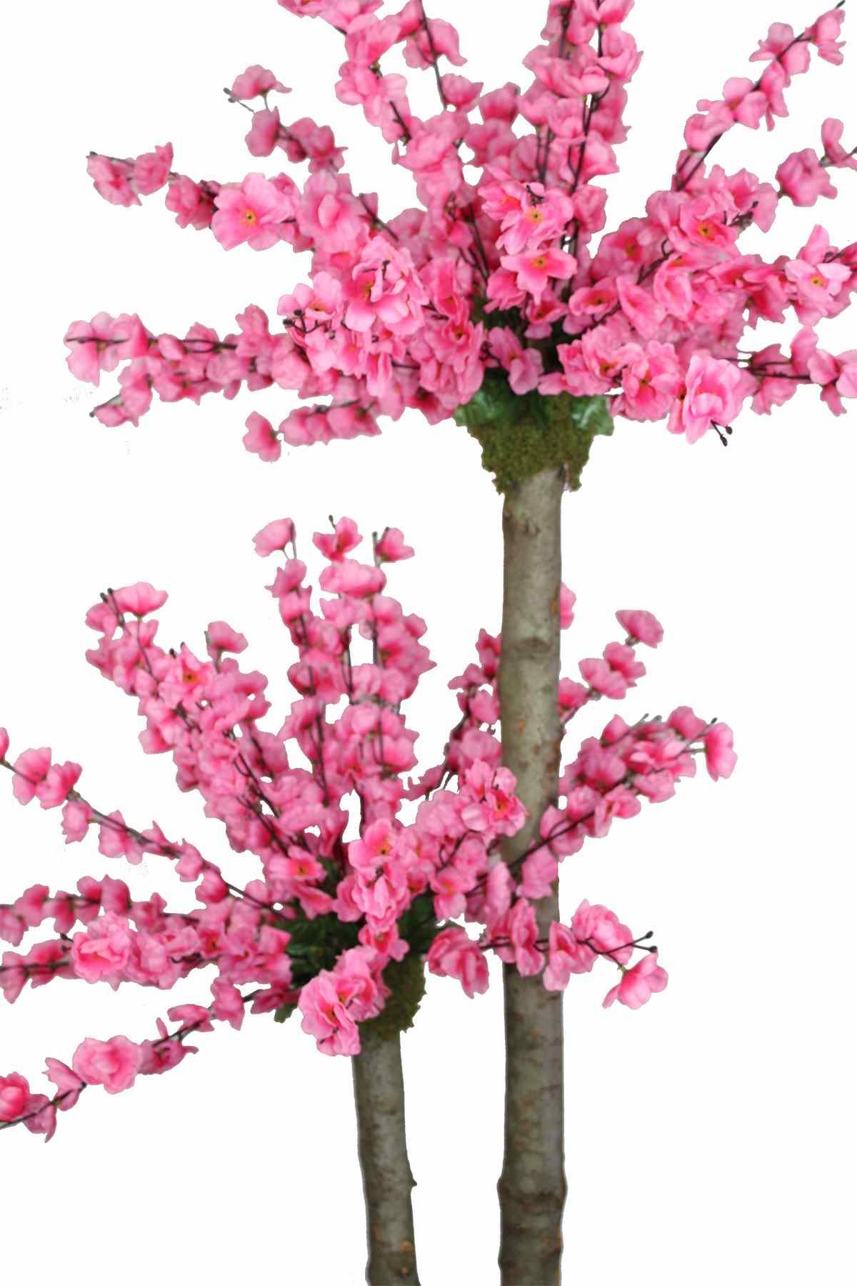 Yapay Bahar Dalı Ağacı Pembe 54 Dal 160 Cm