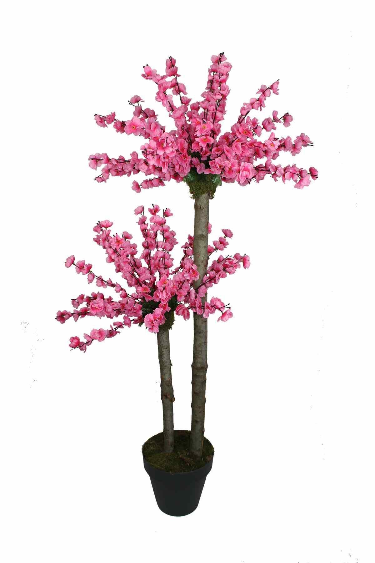 Yapay Bahar Dalı Ağacı Pembe 54 Dal 160 Cm