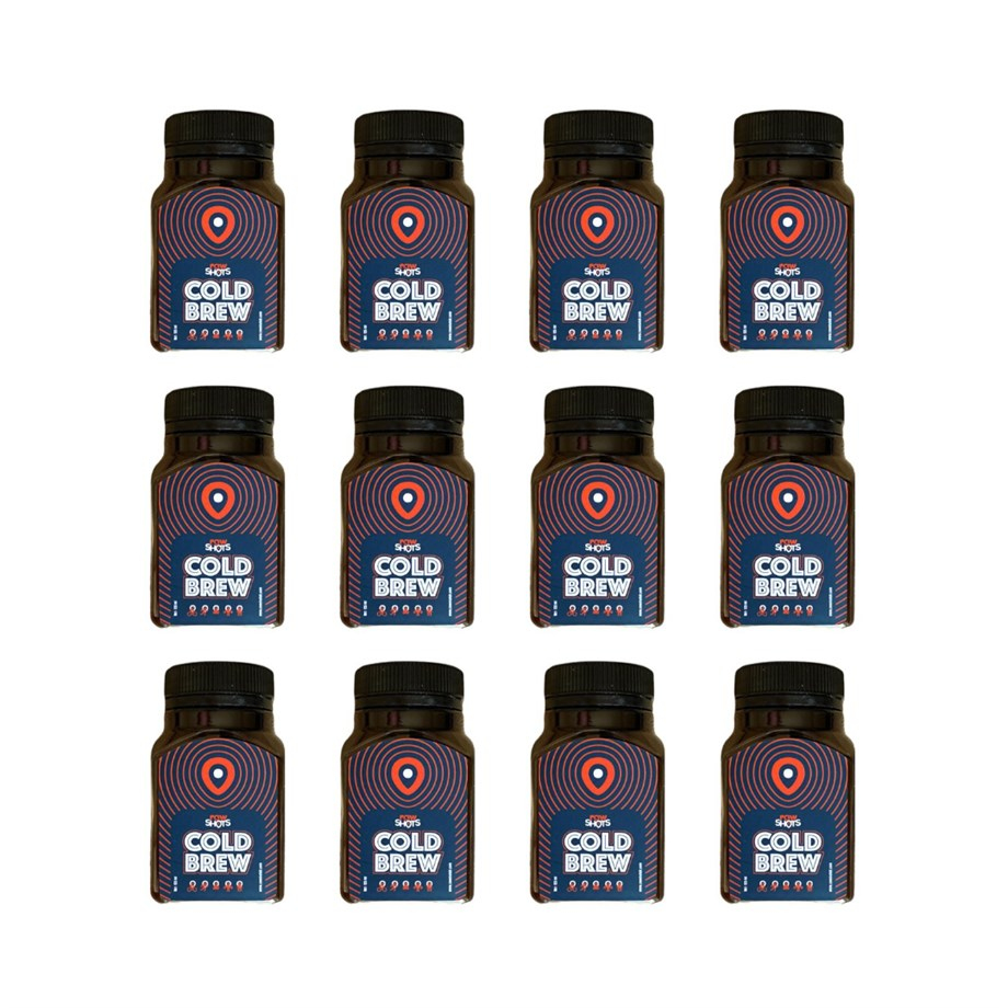 Cold Brew Soğuk KahveRawShots Cold Brew 125ml Soğuk Kahve 12'li Shot Set