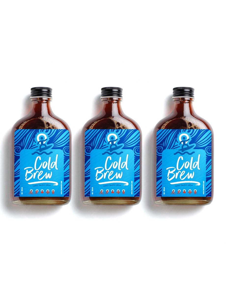 Cold Brew Soğuk KahveRawShots Cold Brew Yaz Serisi Soğuk Kahve 3'lü Set