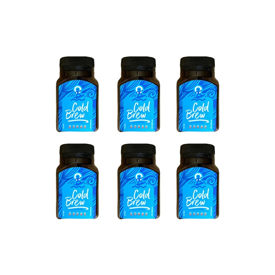 Cold Brew Soğuk KahveRawShots Cold Brew 125ml Yaz Serisi Soğuk Kahve 6'lı Shot Set