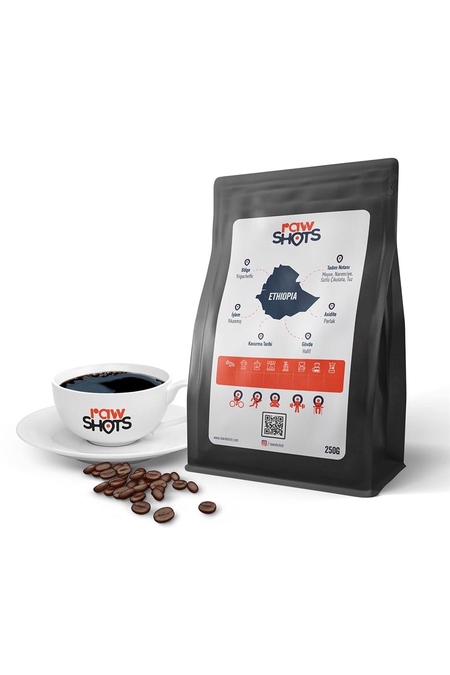 Ethiopia Filtre Kahve 250gr