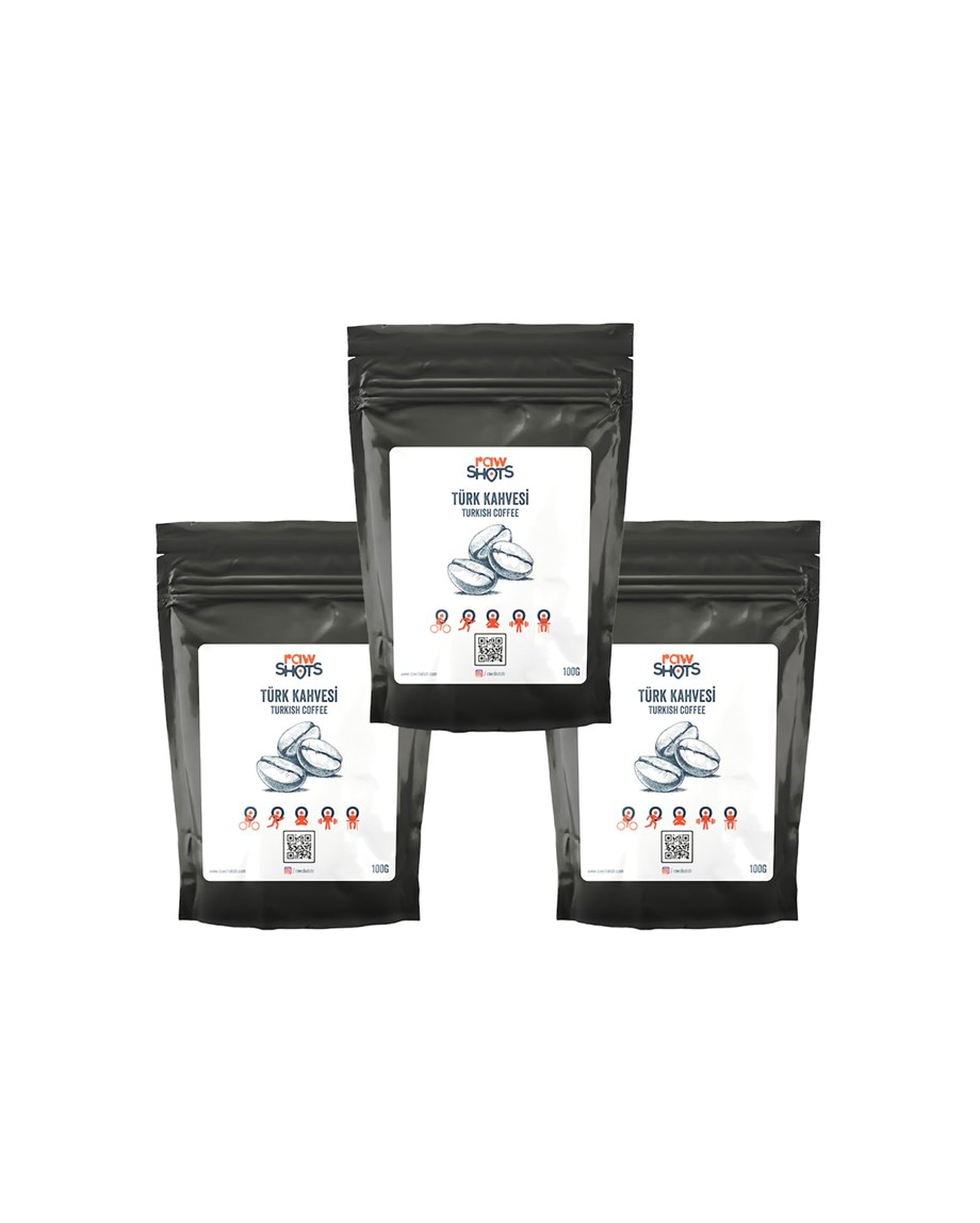 Kahve Nitelikli Türk Kahvesi 100gr x3
