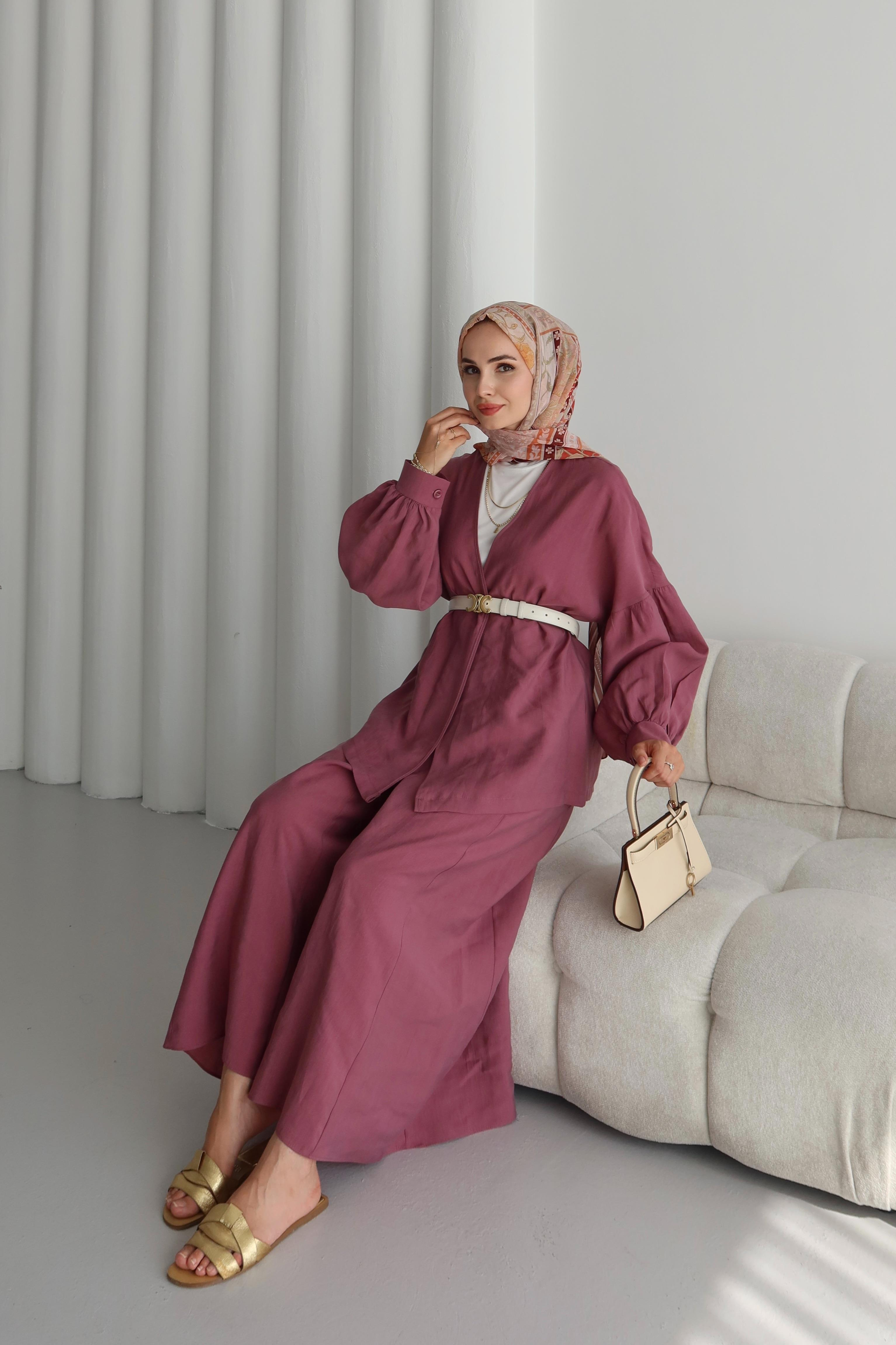 Arlen Düğme Detay Takım - MÜRDÜM