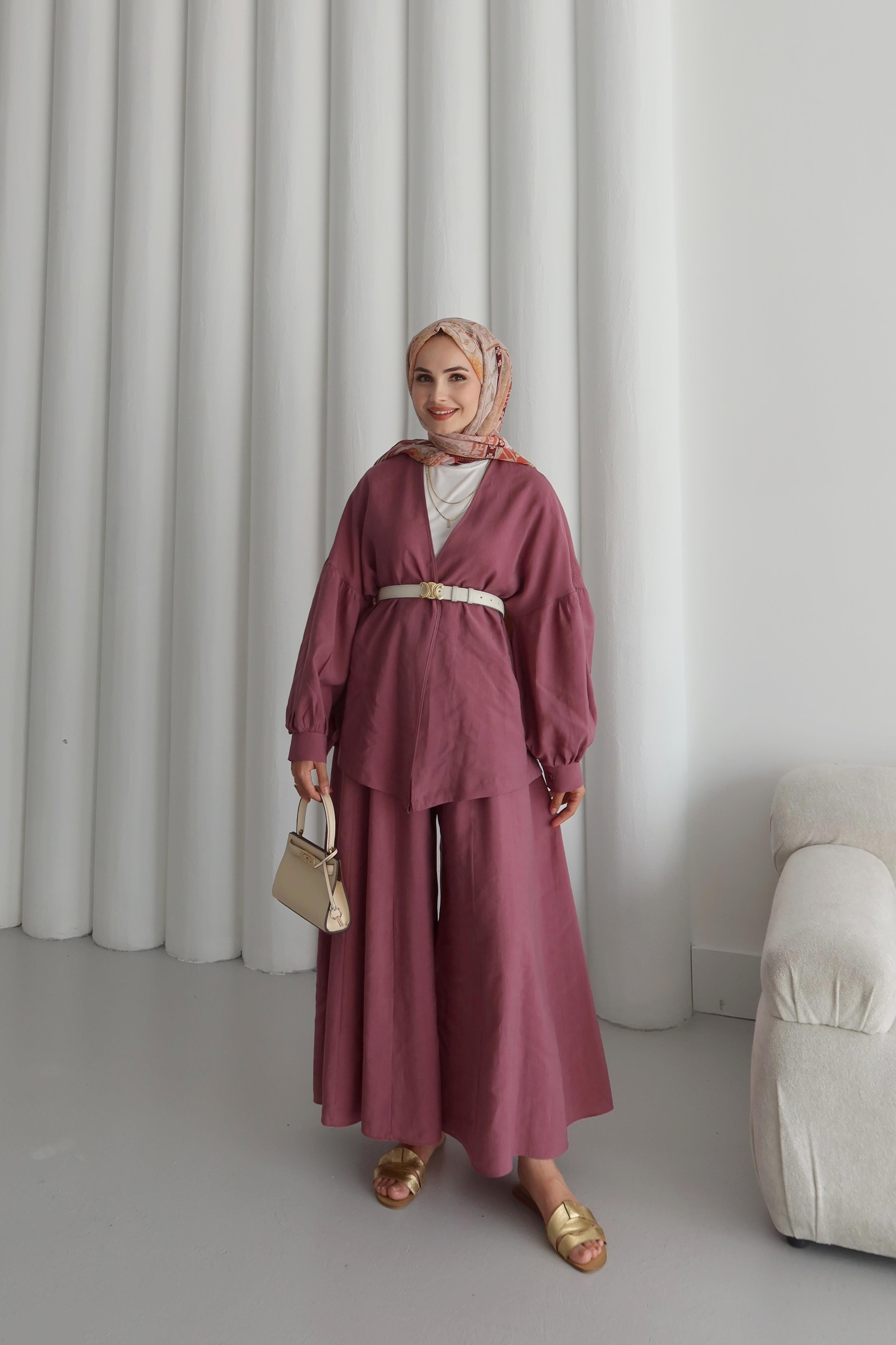 Arlen Düğme Detay Takım - MÜRDÜM