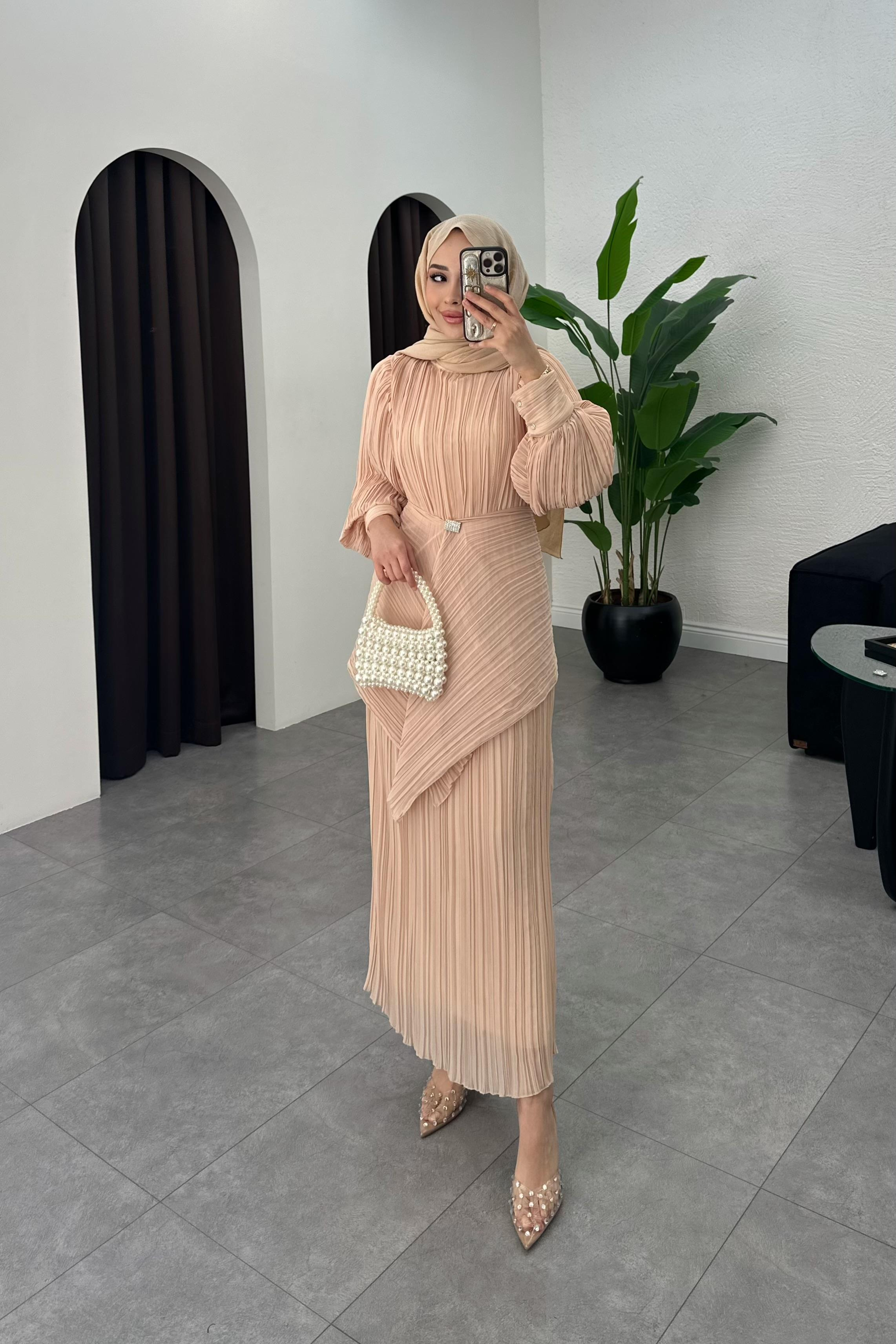 Couture Abiye Elbise - PUDRA