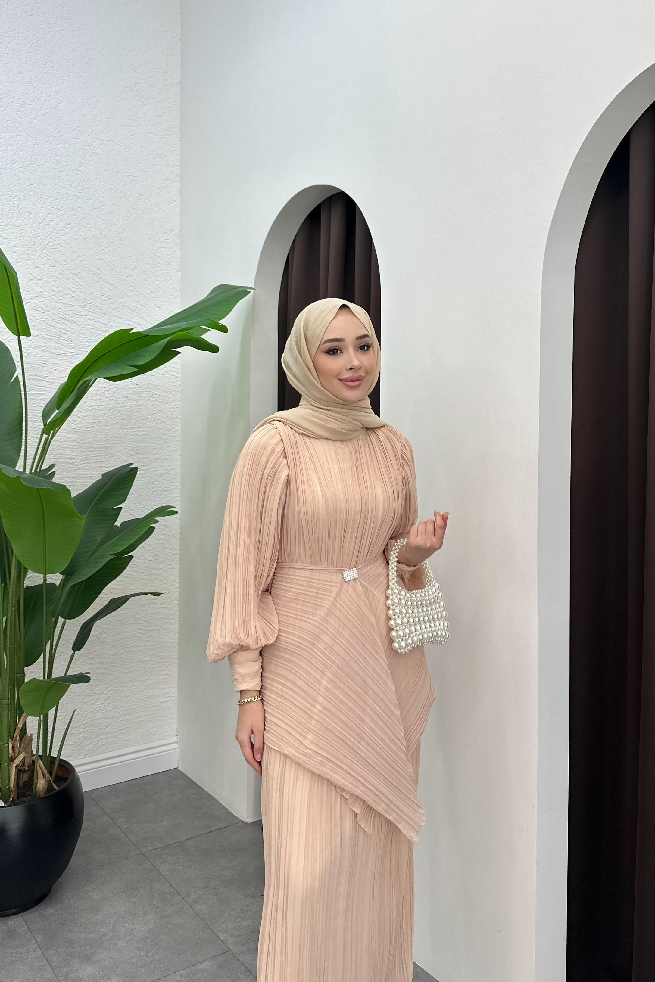 Couture Abiye Elbise - PUDRA