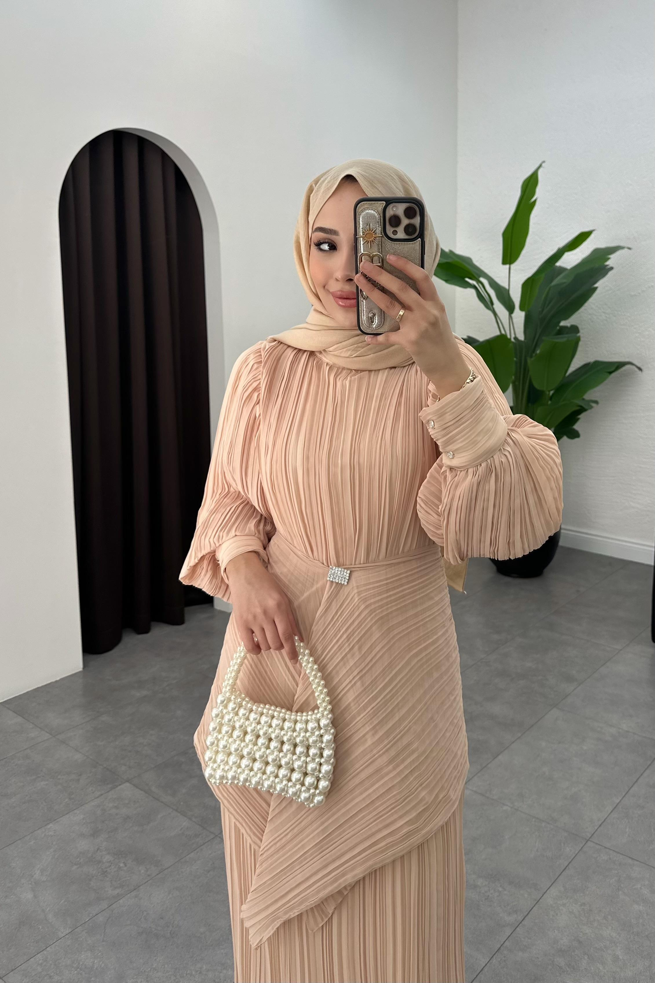 Couture Abiye Elbise - PUDRA