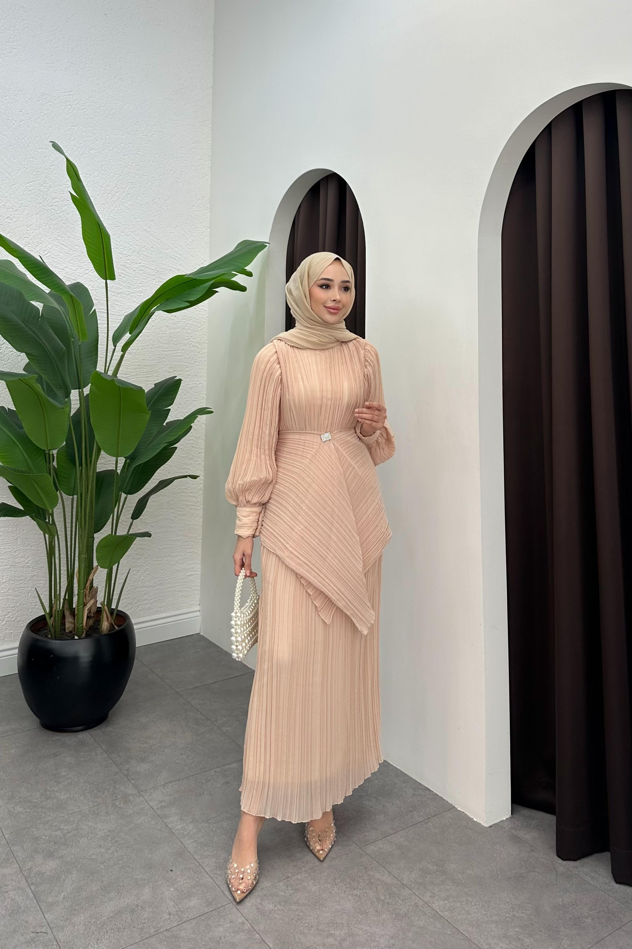 Couture Abiye Elbise - PUDRA