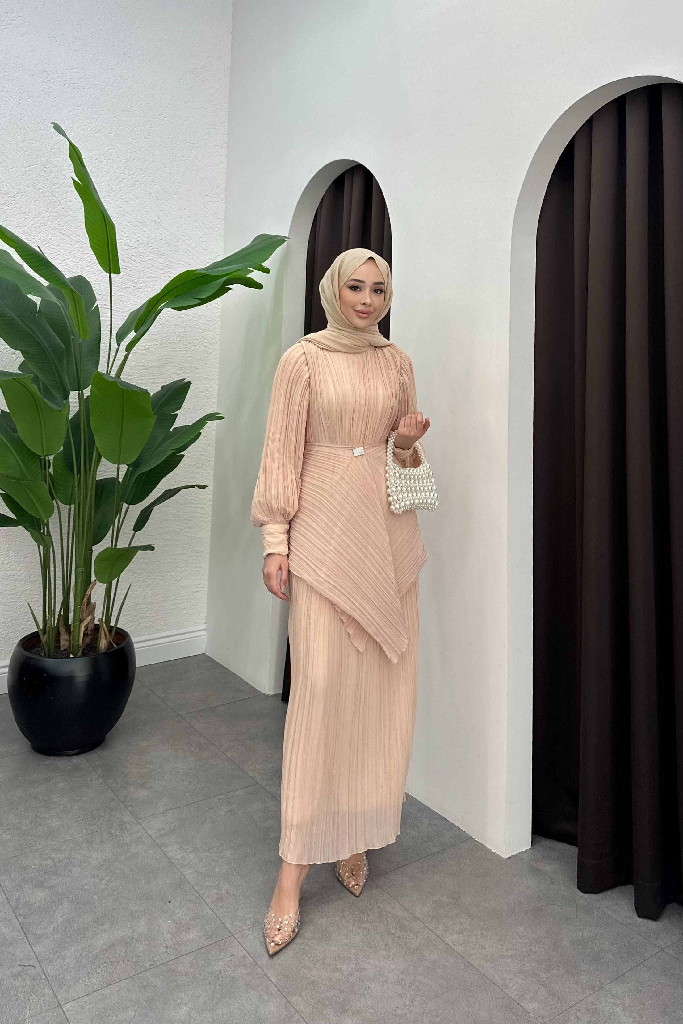 Couture Abiye Elbise - PUDRA