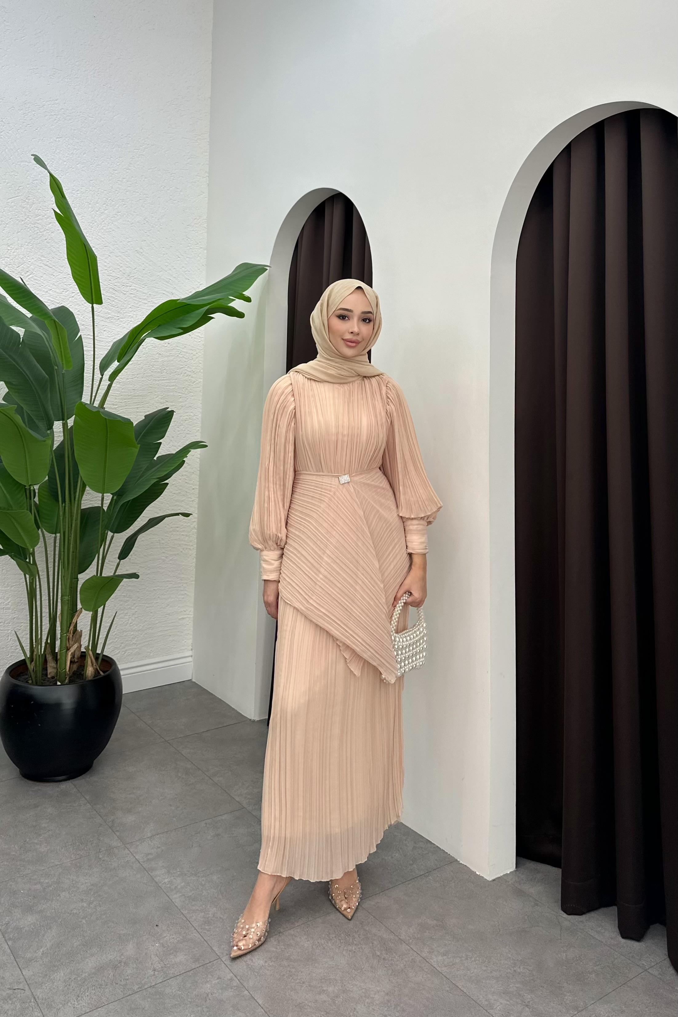 Couture Abiye Elbise - PUDRA
