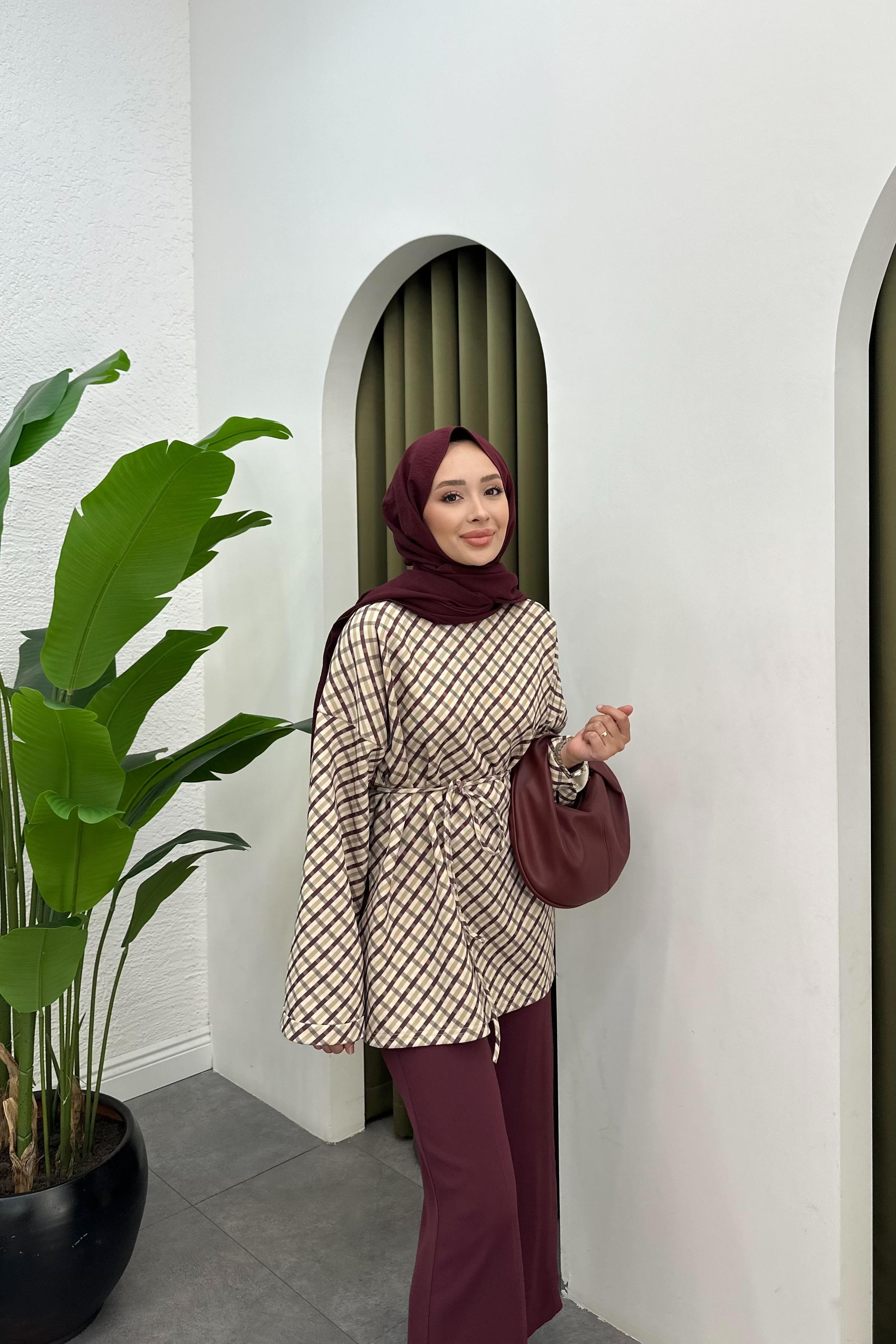 Desenli Scuba Sweatshirt - MÜRDÜM