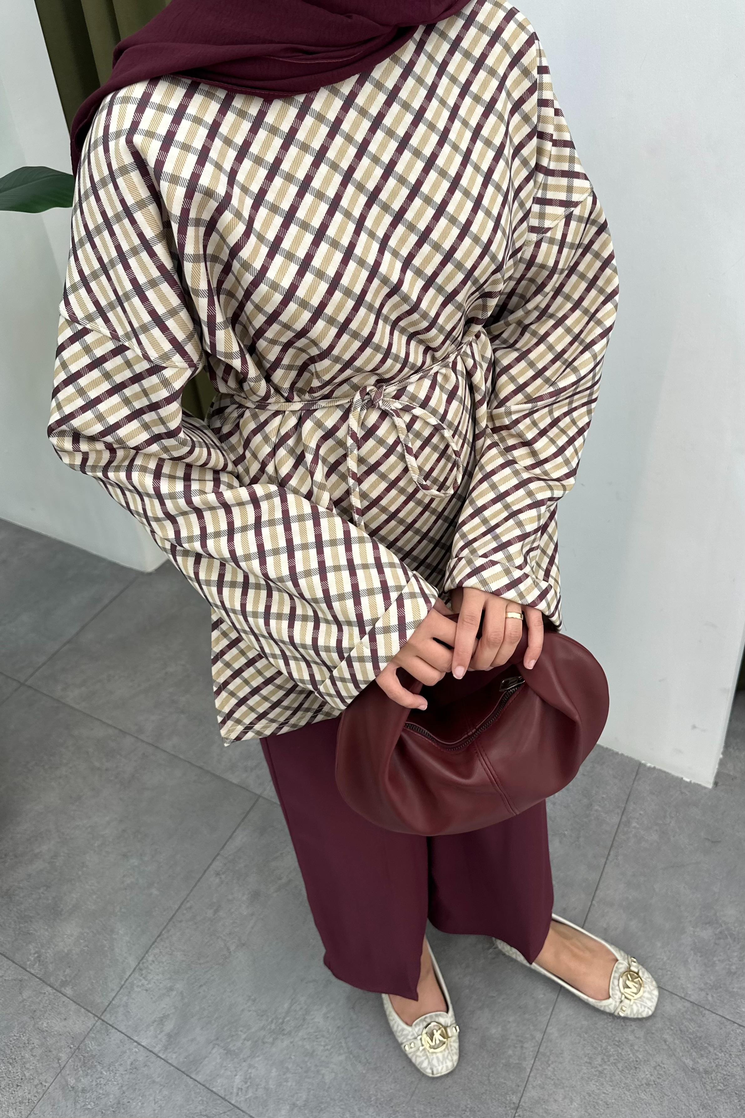 Desenli Scuba Sweatshirt - MÜRDÜM