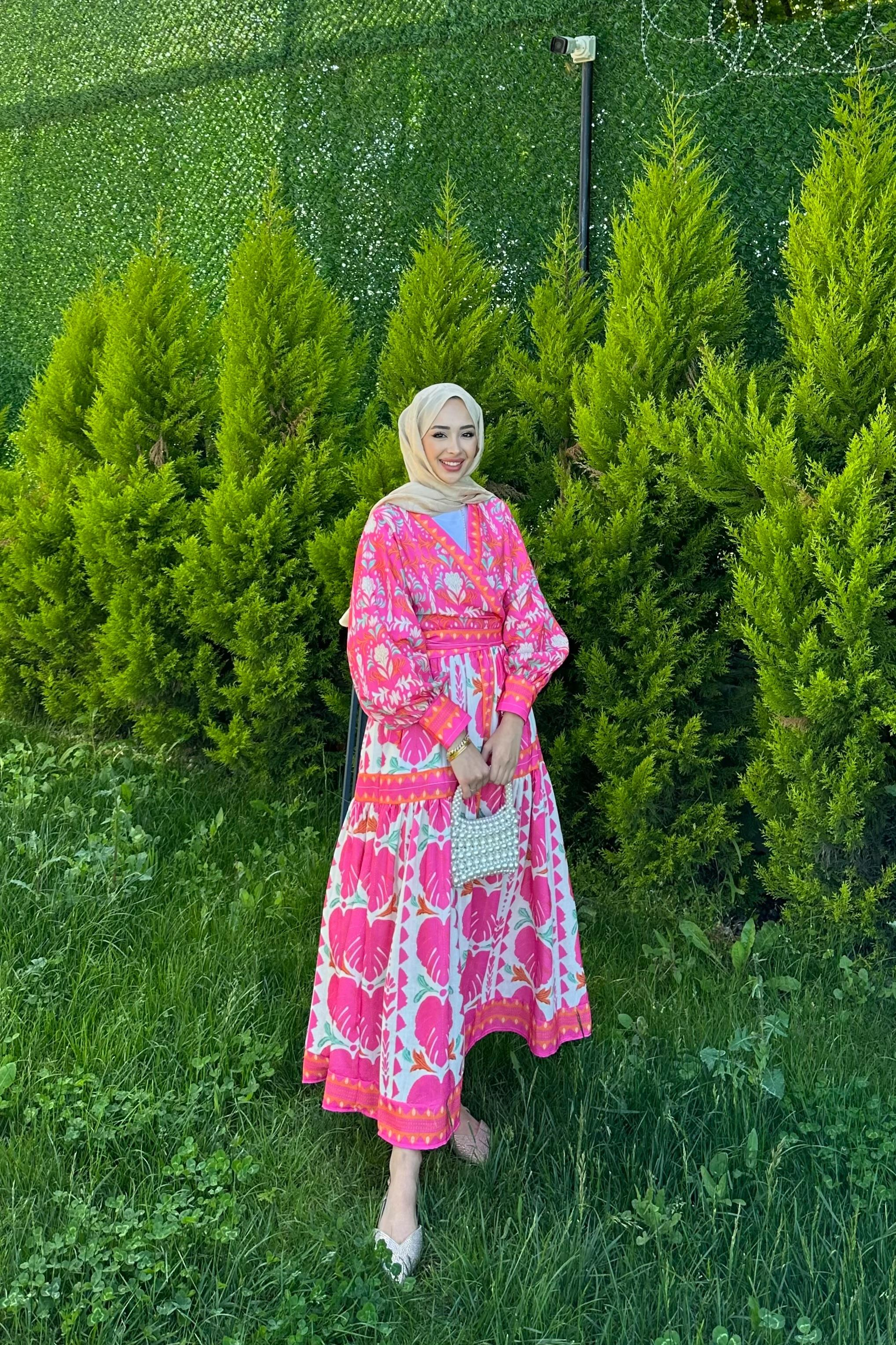 Fisto Keten Etekli Takım - PEMBE