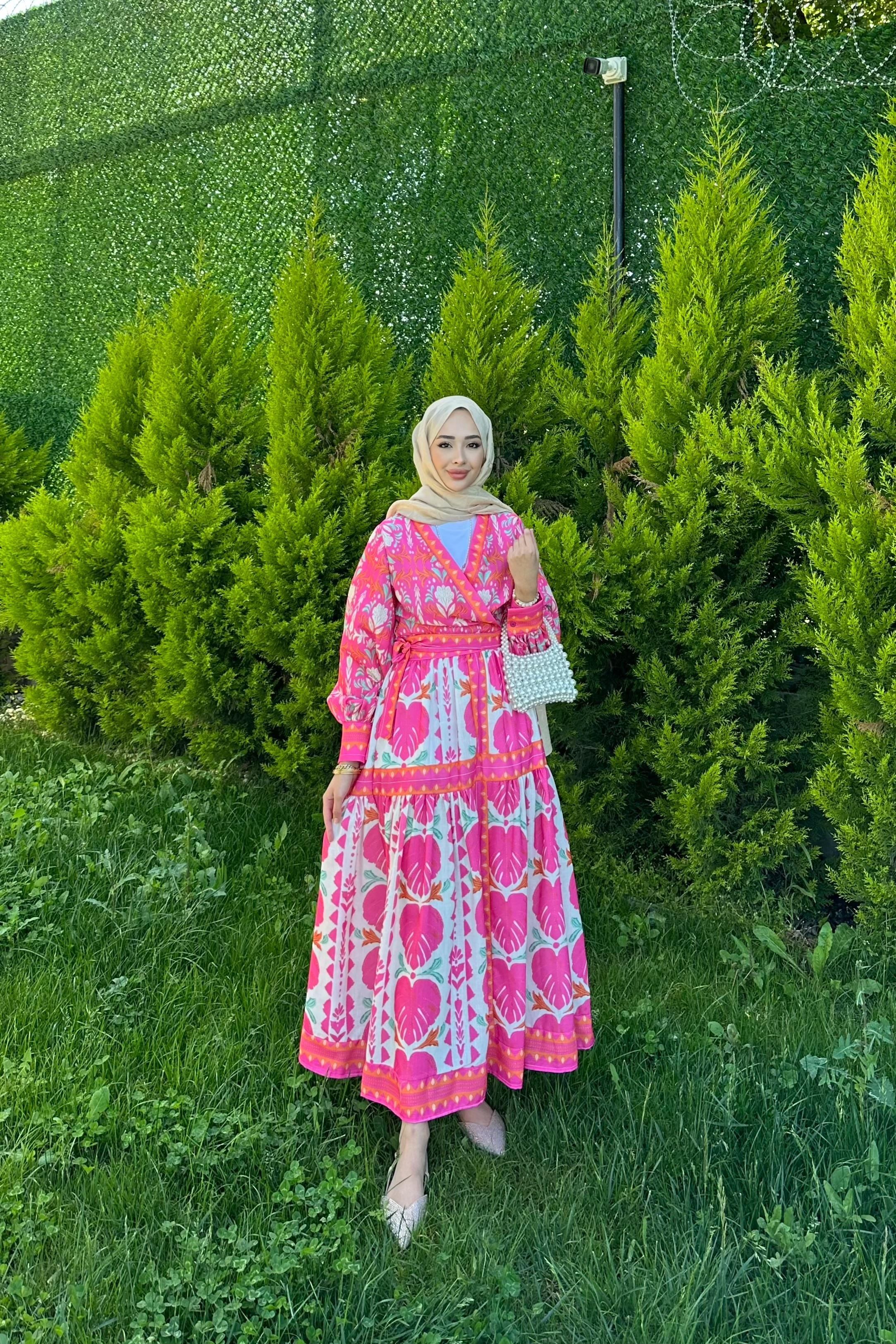 Fisto Keten Etekli Takım - PEMBE