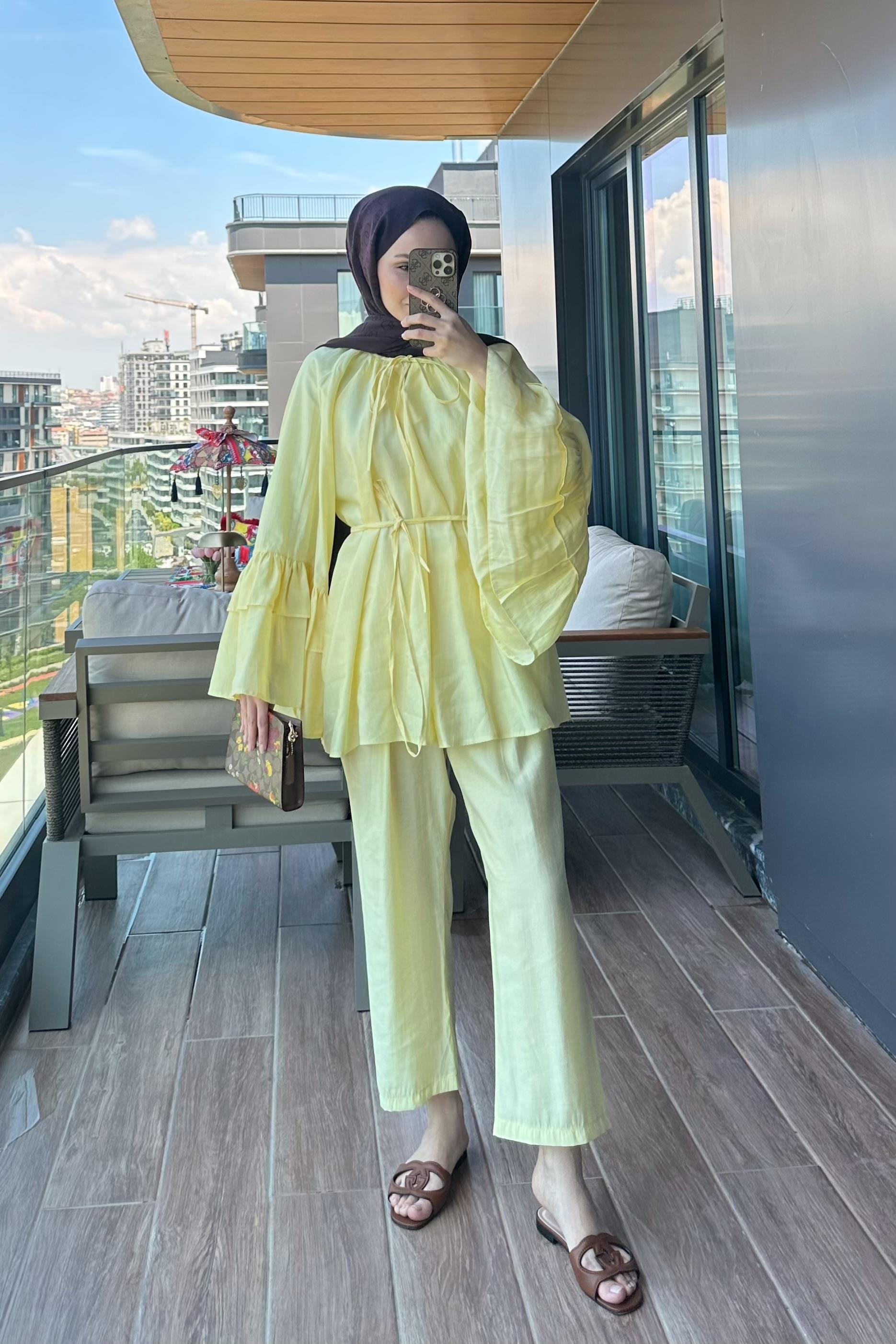 Jason Volan Kol Takım - BUTTER YELLOW