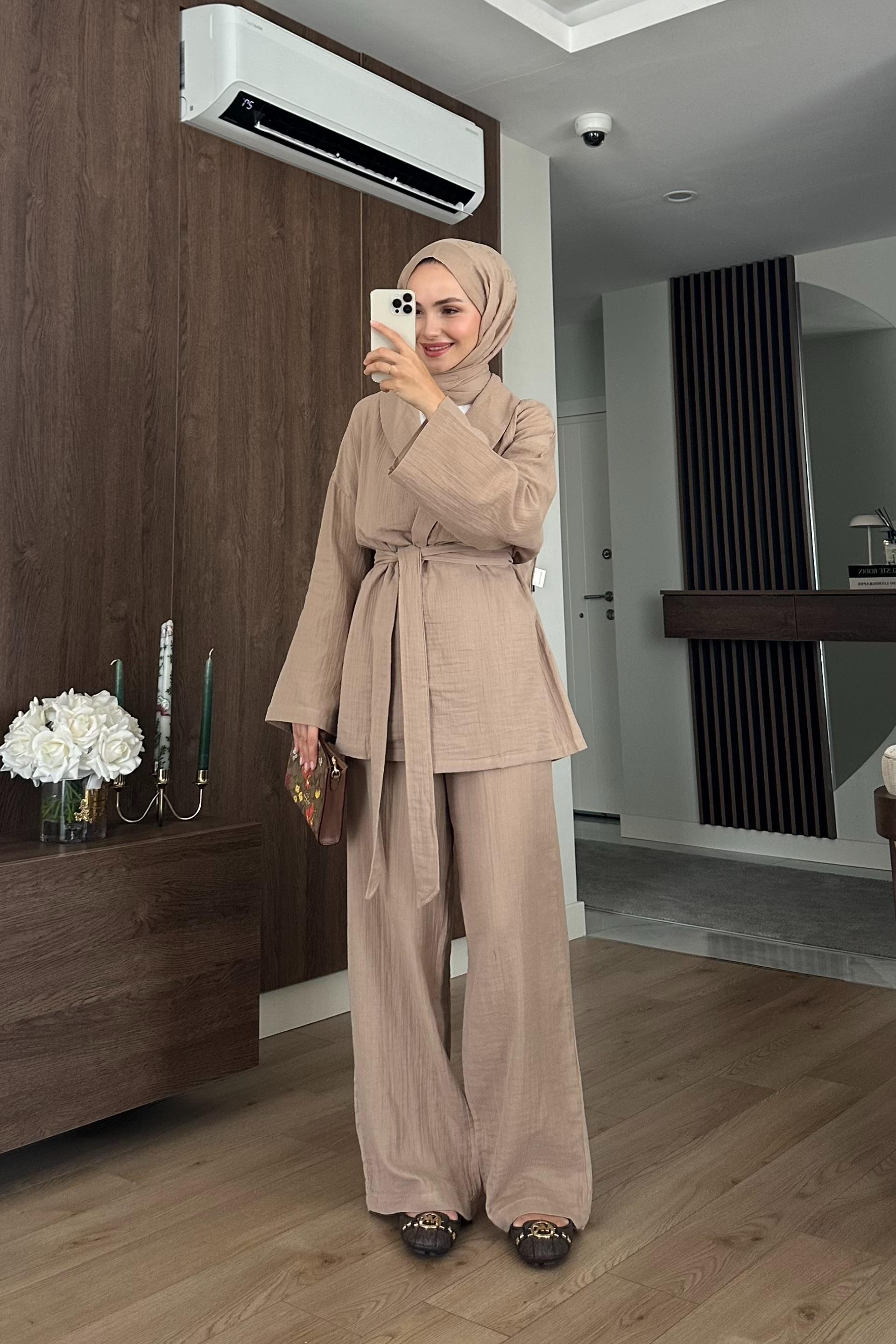 Josie Kimono İkili Takım - VİZON