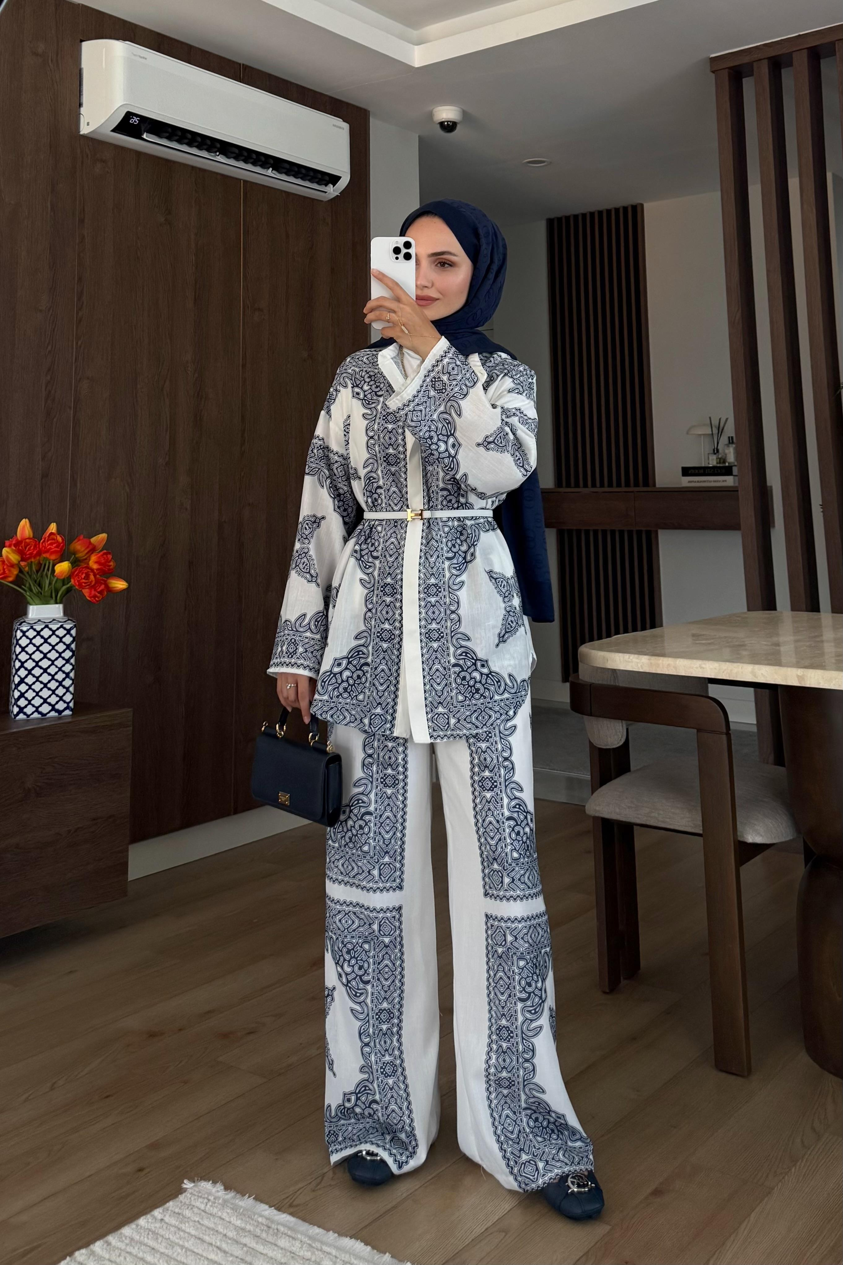 Kai Keten Pantolonlu Takım - LACİVERT