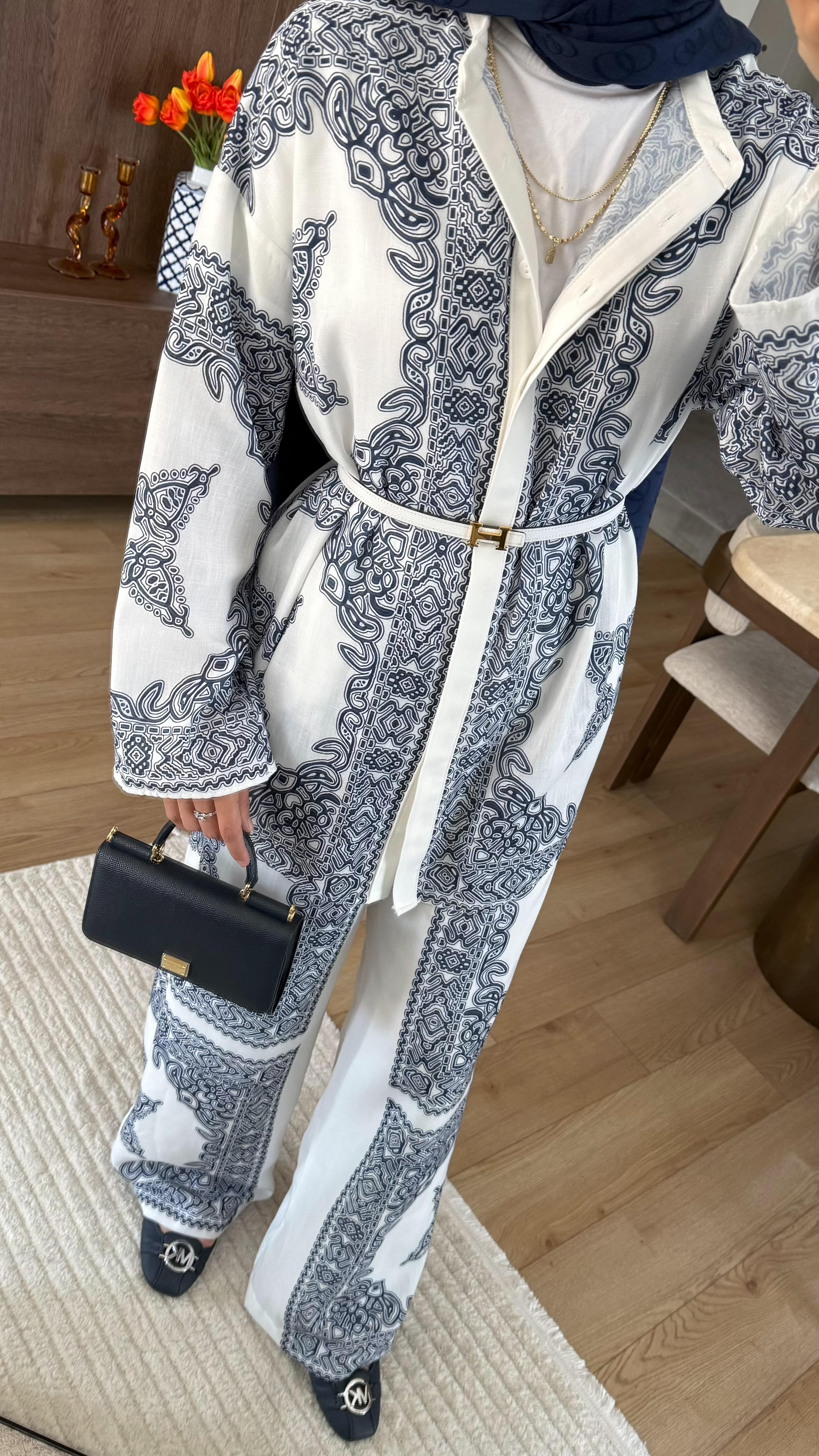 Kai Keten Pantolonlu Takım - LACİVERT