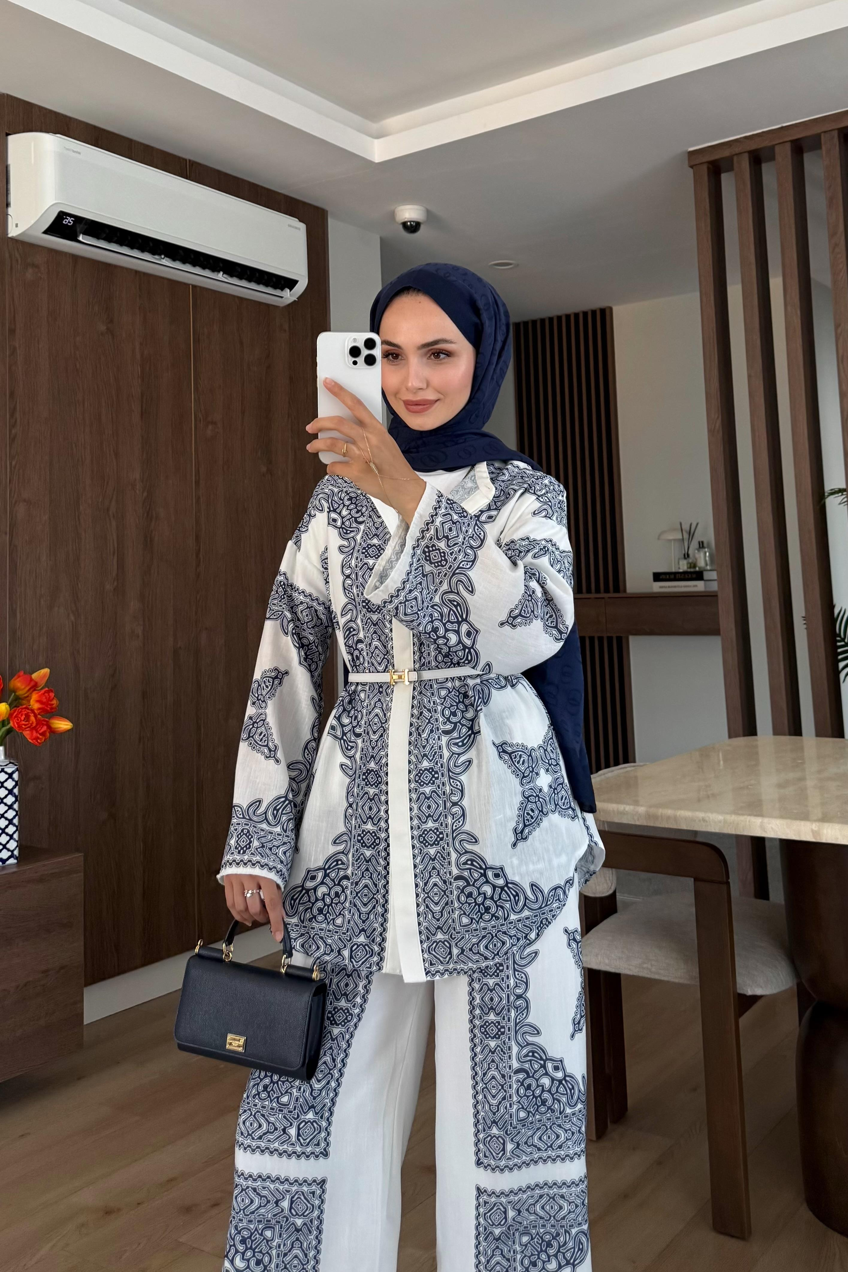 Kai Keten Pantolonlu Takım - LACİVERT