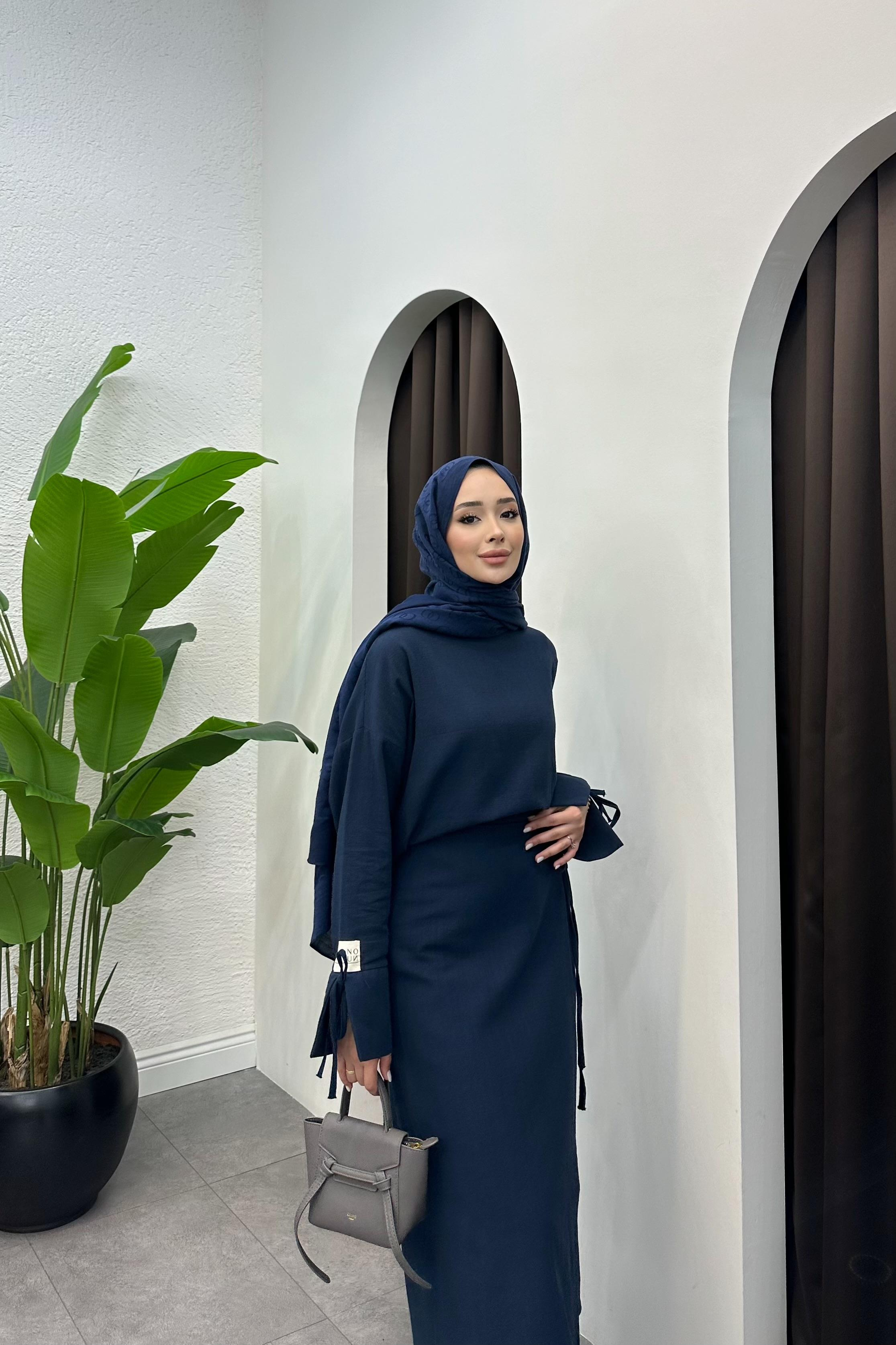 Laden Premium Keten Etekli Takım - LACİVERT