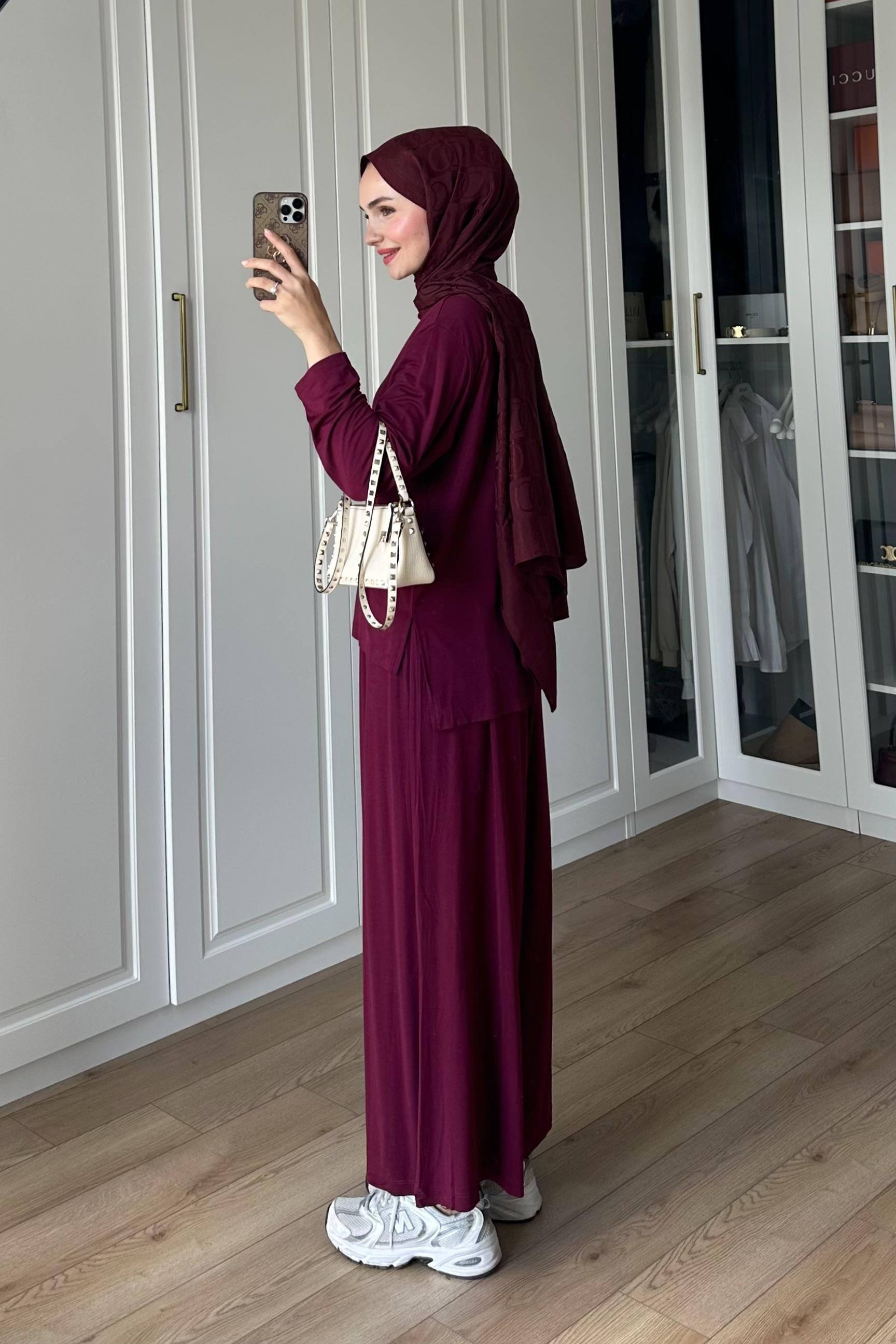 Lendor İkili Oysh Takım - BORDO