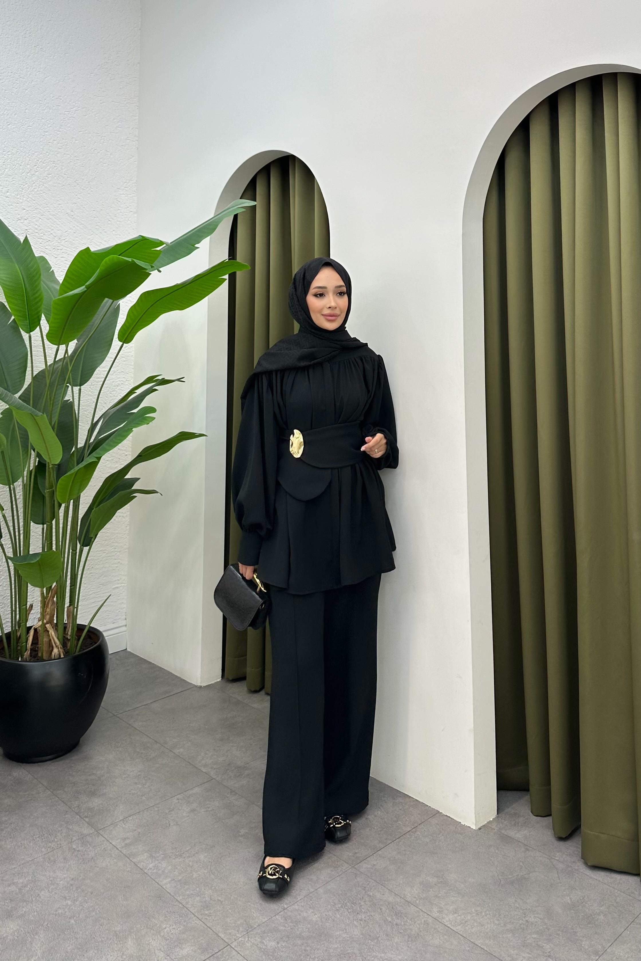 Lunera Pantolon Takım - SİYAH