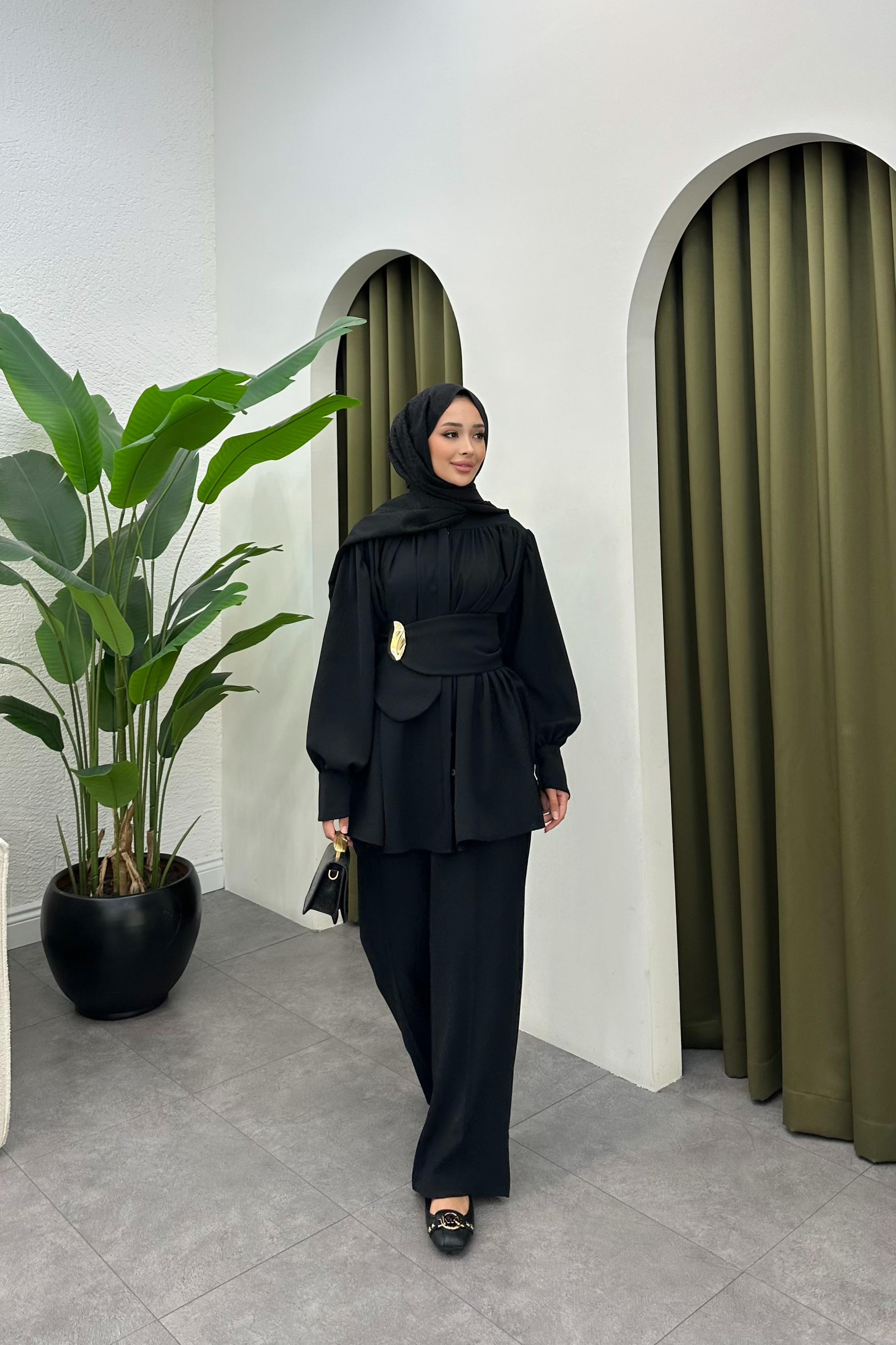 Lunera Pantolon Takım - SİYAH