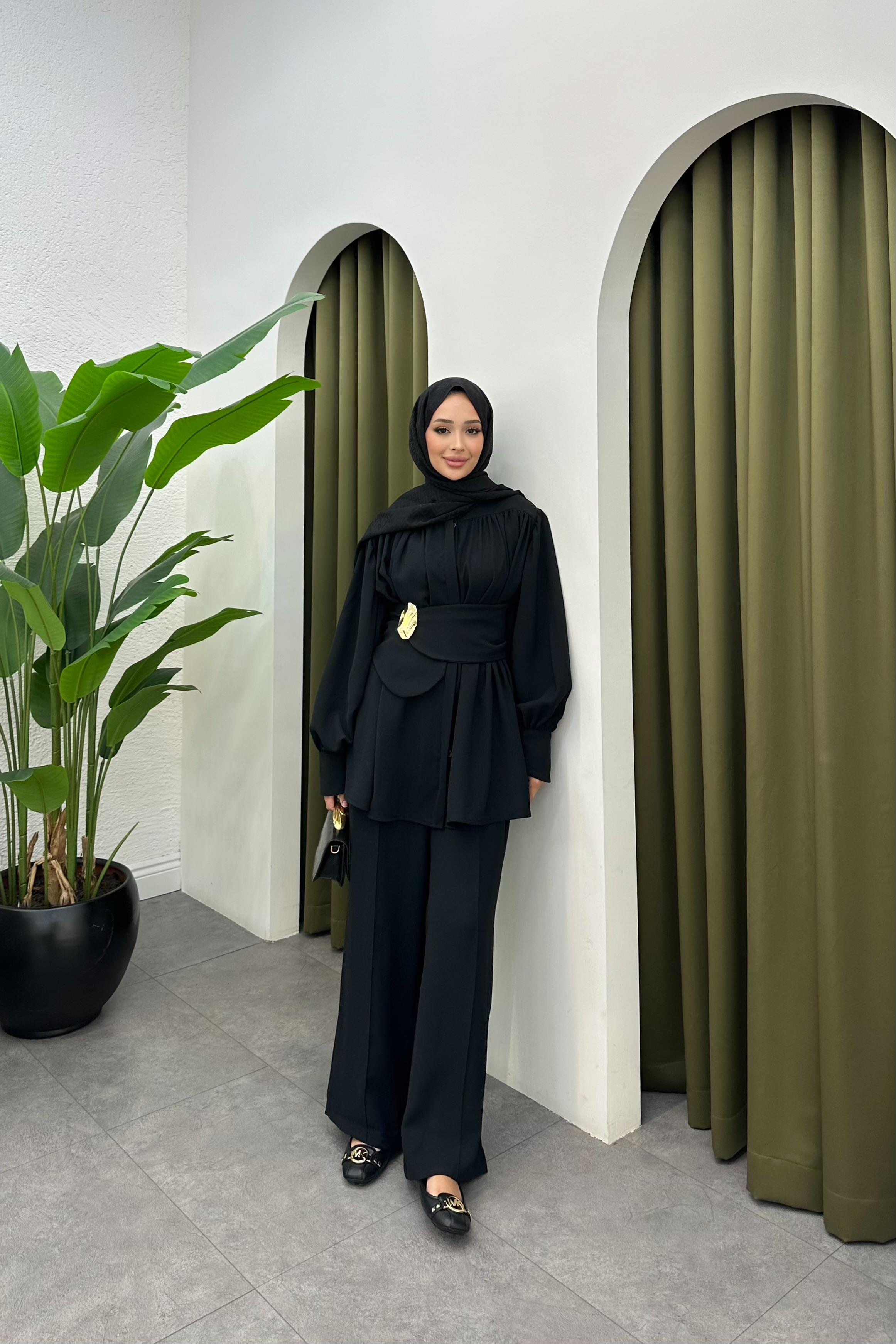 Lunera Pantolon Takım - SİYAH