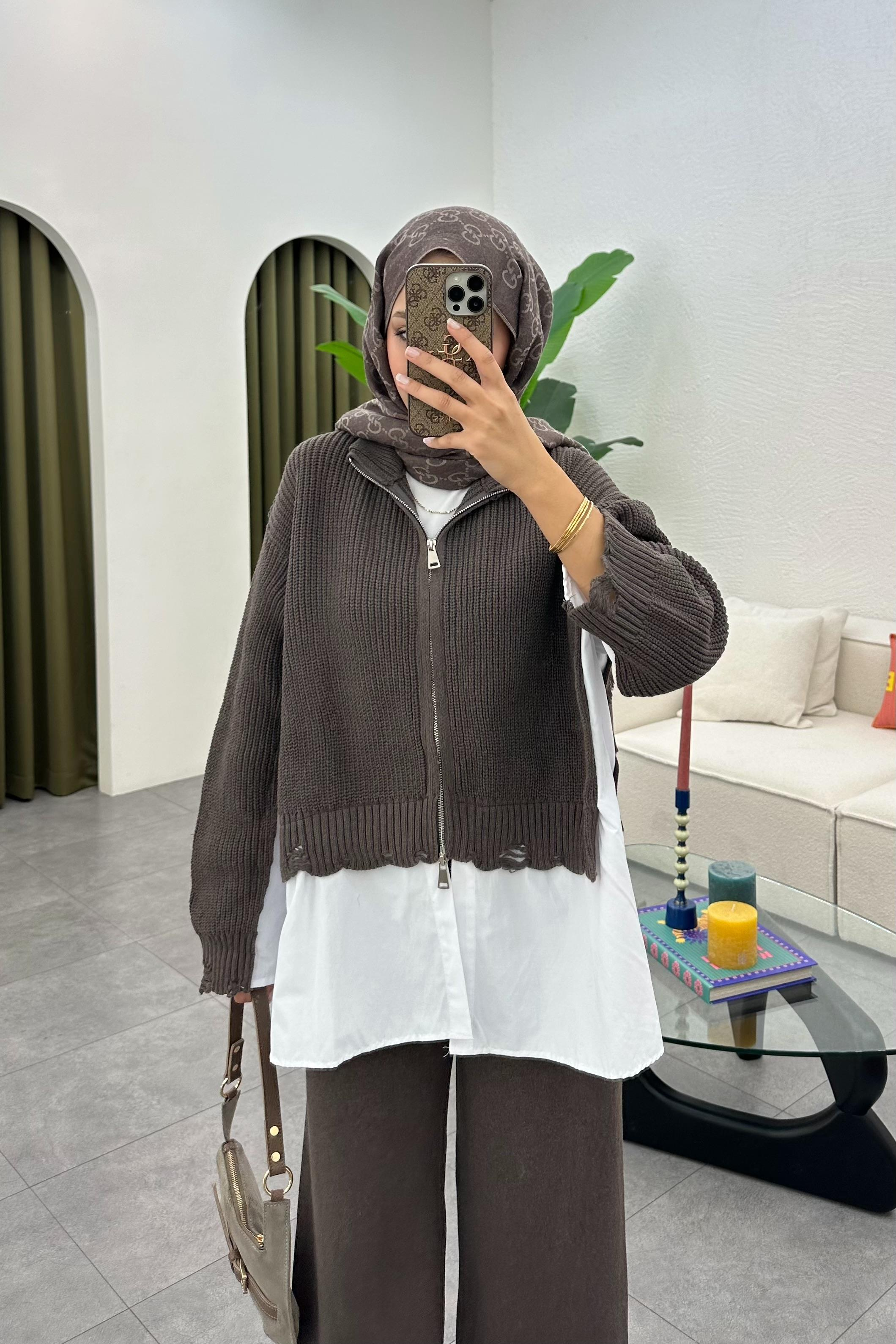 Mire Garnili Triko Takım - HAKİ