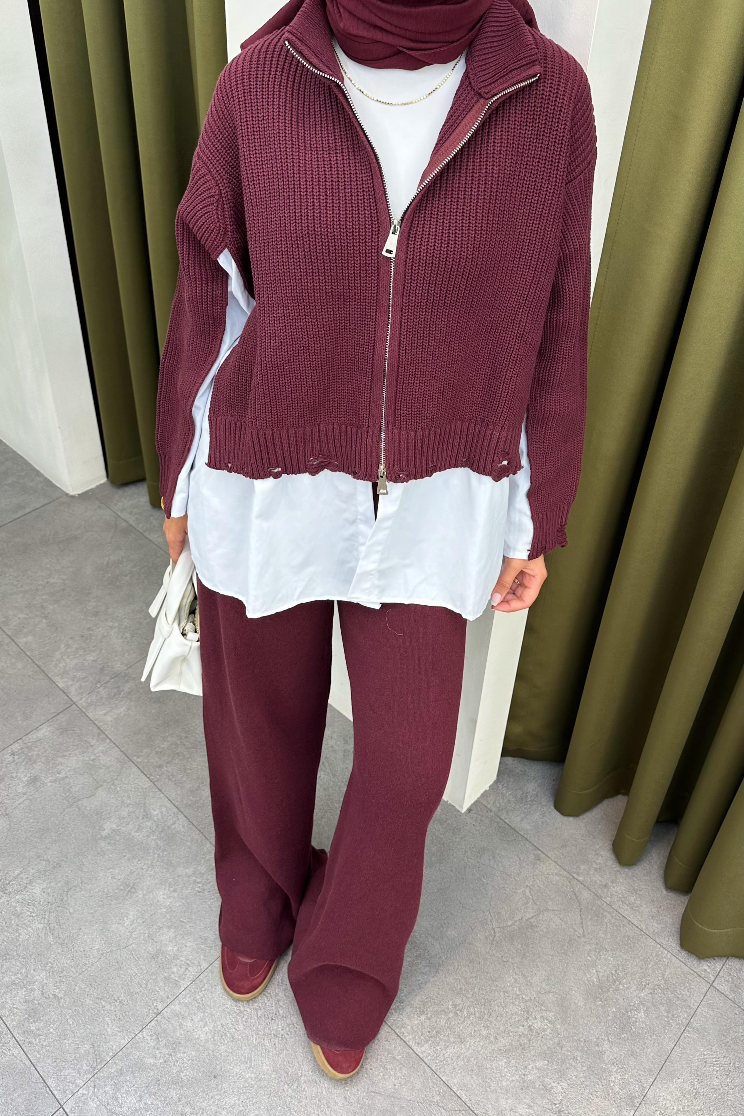 Mire Garnili Triko Takım - MÜRDÜM