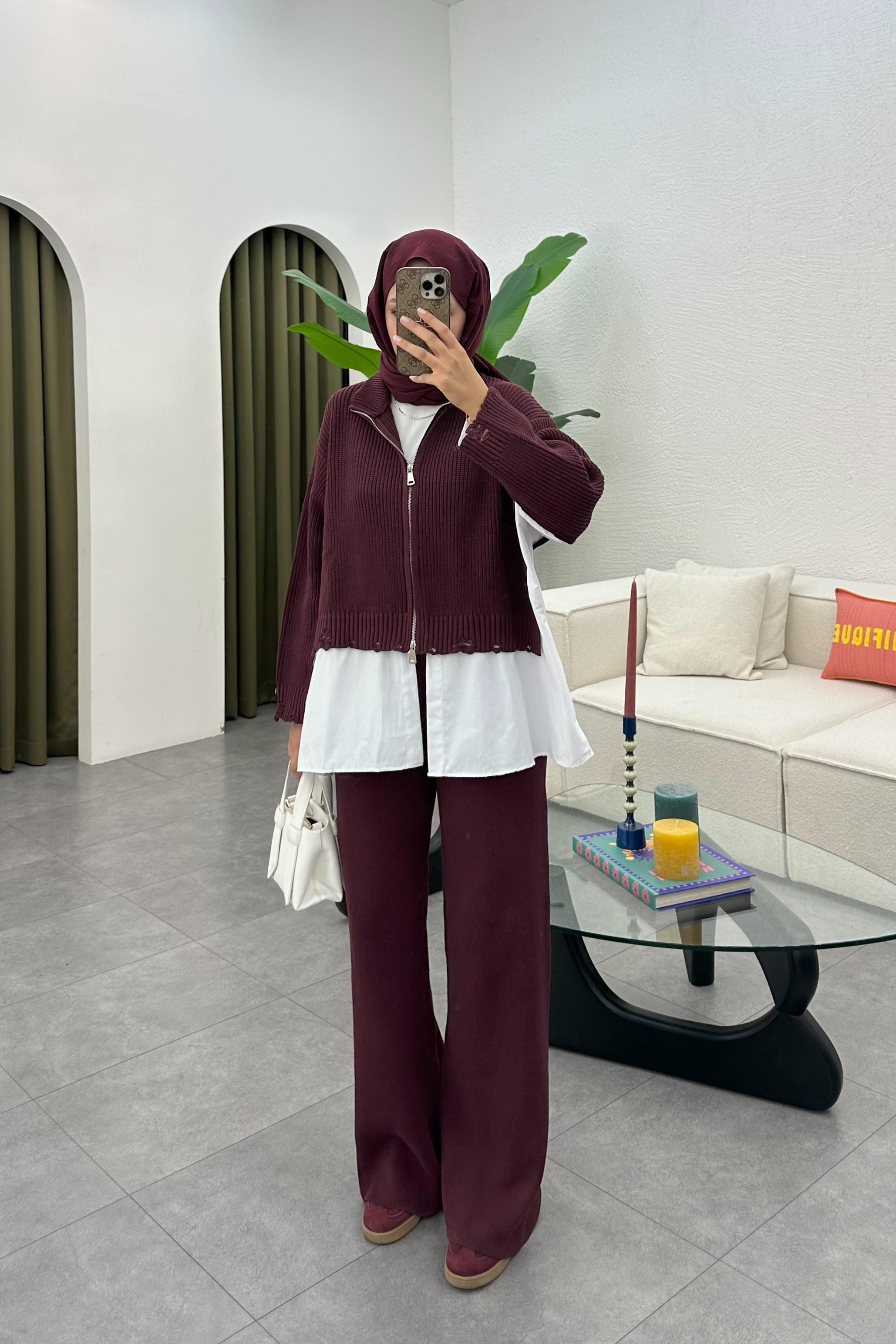 Mire Garnili Triko Takım - MÜRDÜM