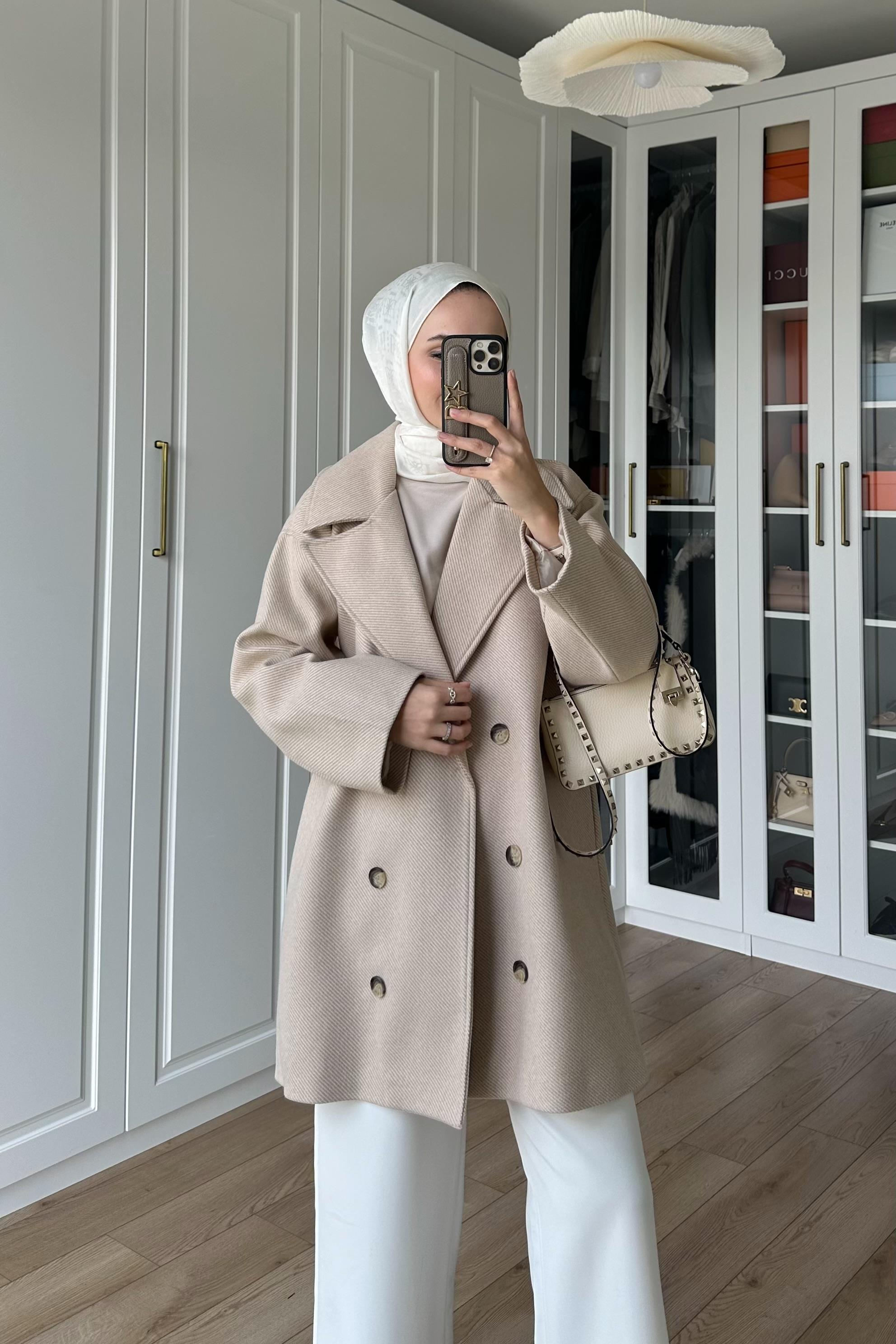 Naruna Kısa Kaban - BEJ